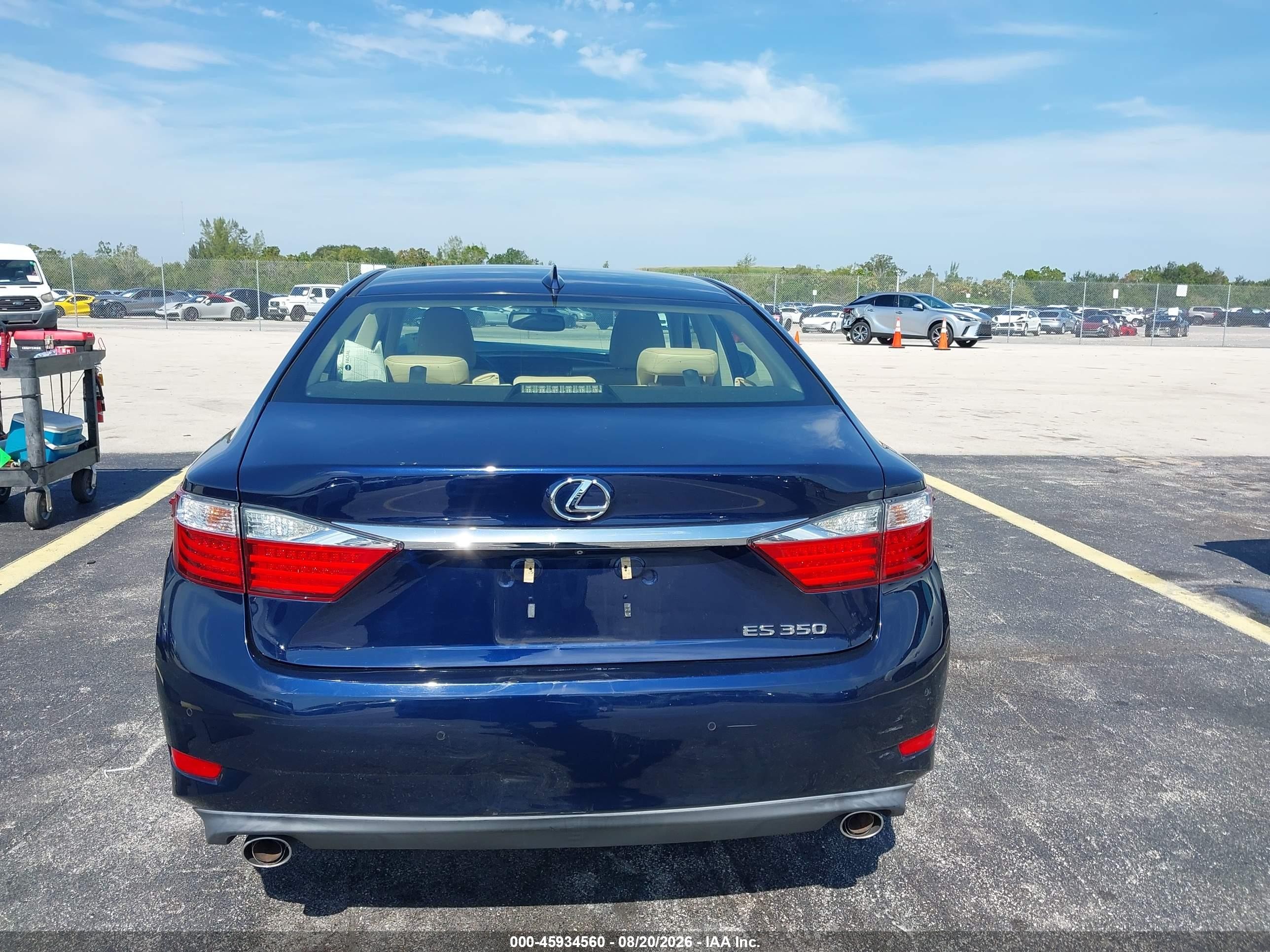 2015 Lexus Es 350   Blue vin: JTHBK1GG6F2167499