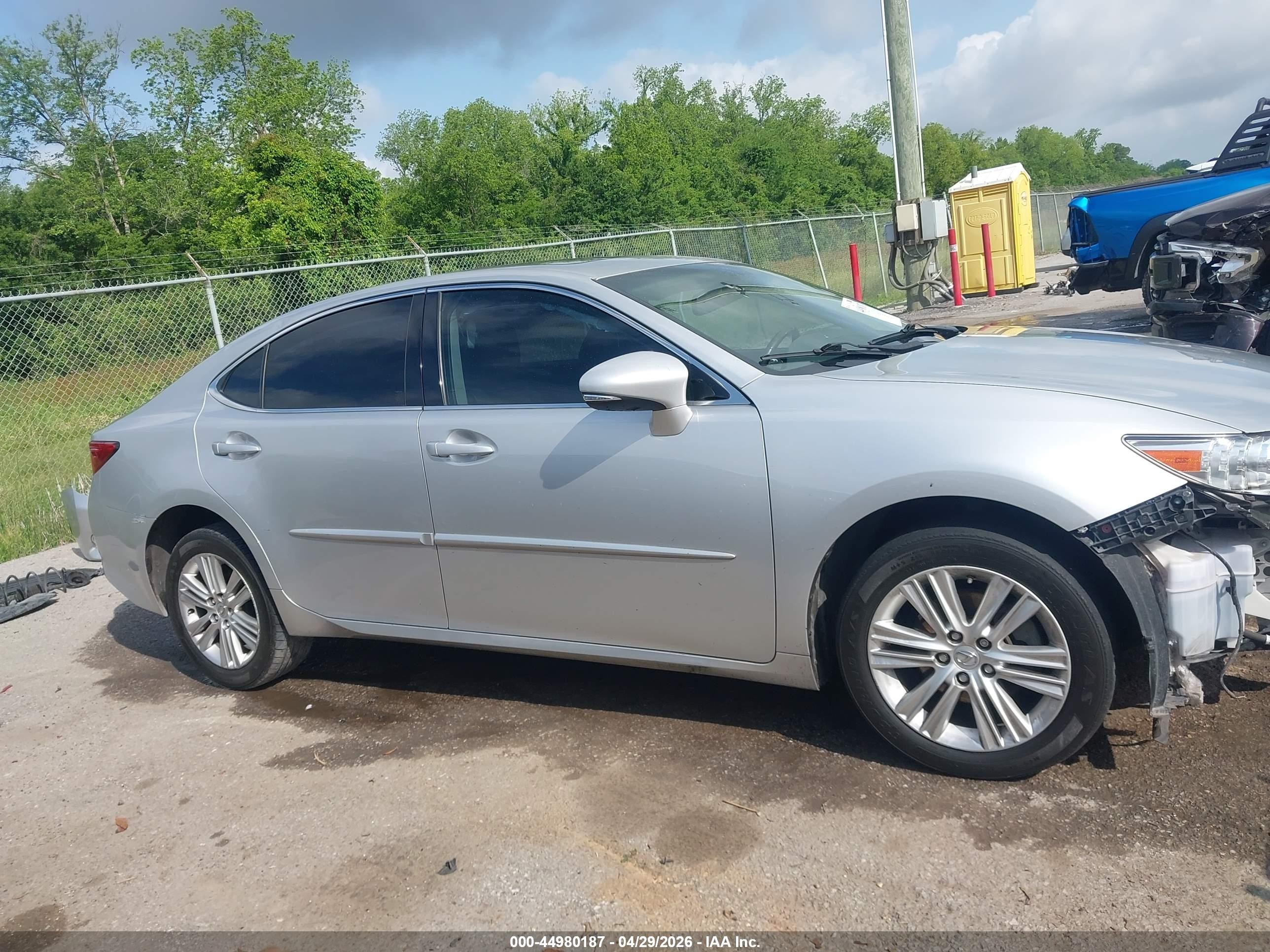 2015 Lexus Es 350   Silver vin: JTHBK1GG6F2173349
