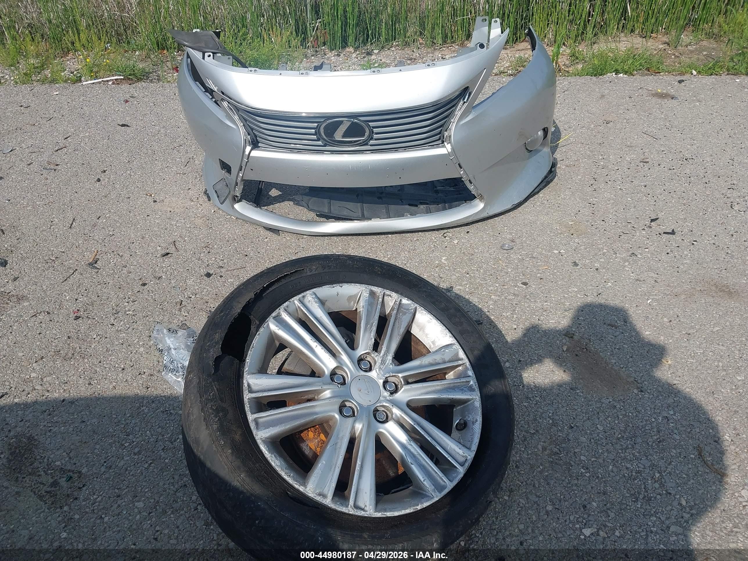 2015 Lexus Es 350   Silver vin: JTHBK1GG6F2173349