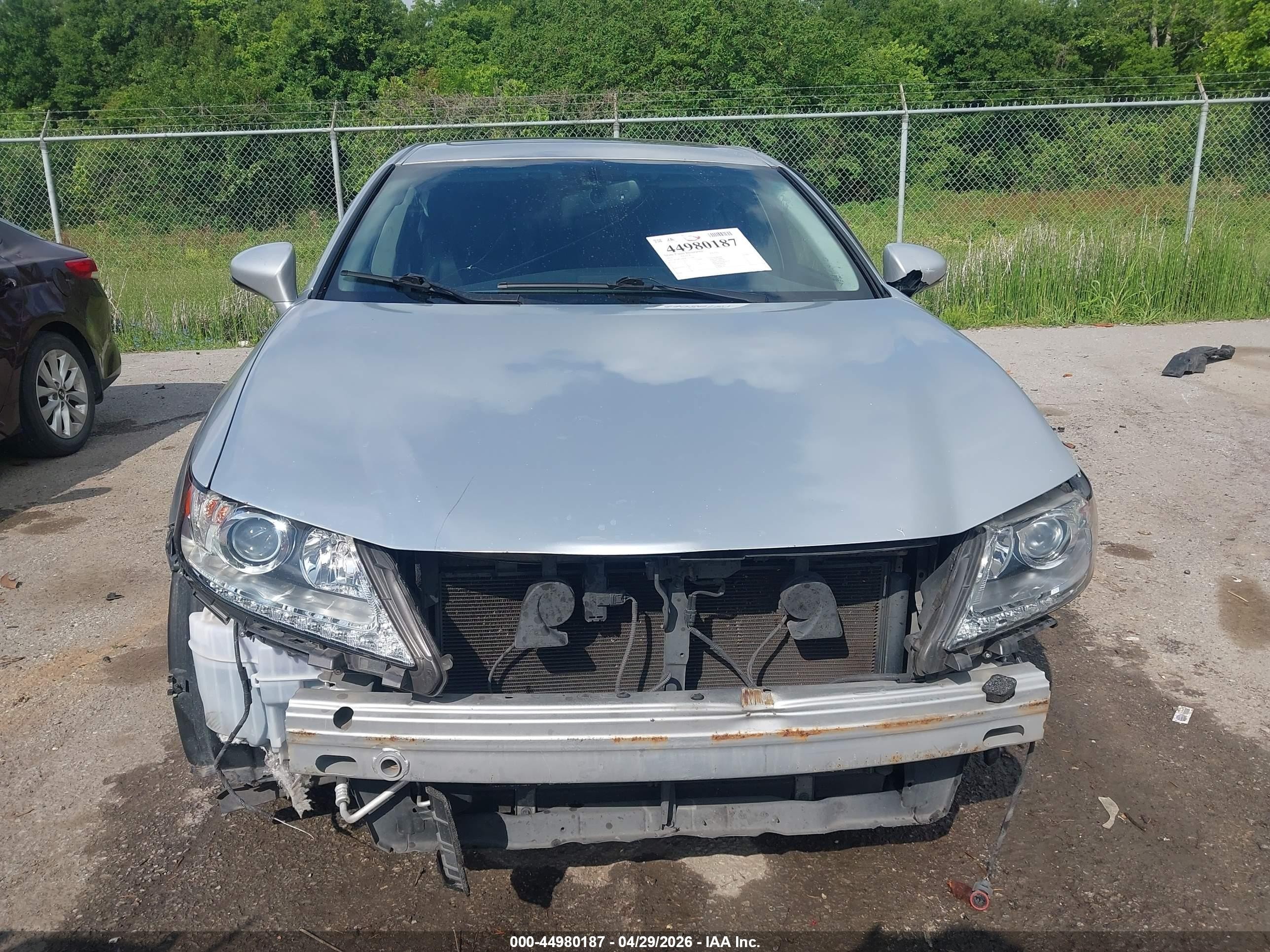 2015 Lexus Es 350   Silver vin: JTHBK1GG6F2173349