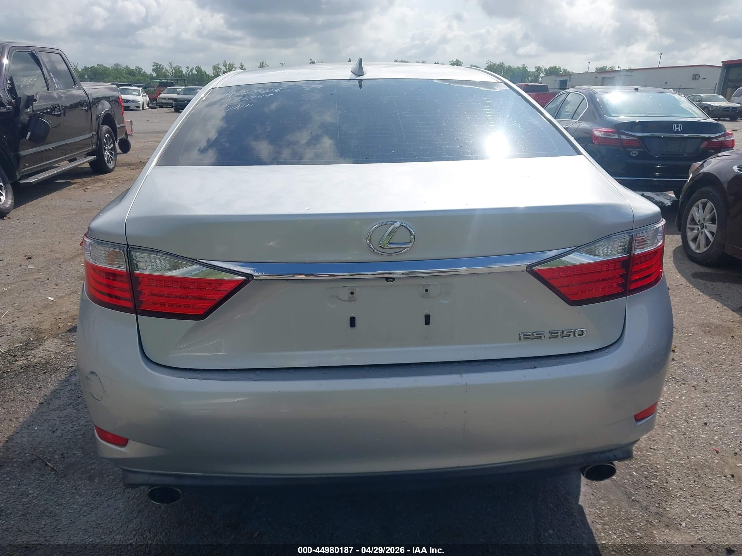 2015 Lexus Es 350   Silver vin: JTHBK1GG6F2173349