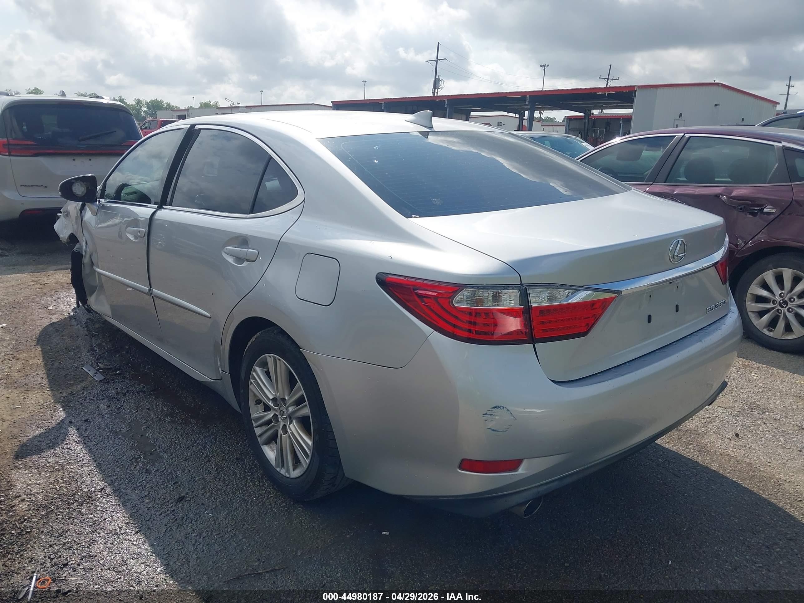 2015 Lexus Es 350   Silver vin: JTHBK1GG6F2173349