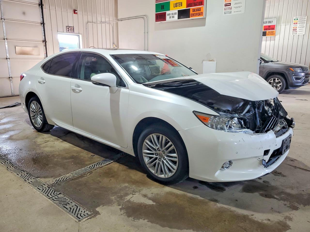 2015 Lexus Es 350 Белый vin: JTHBK1GG6F2174128