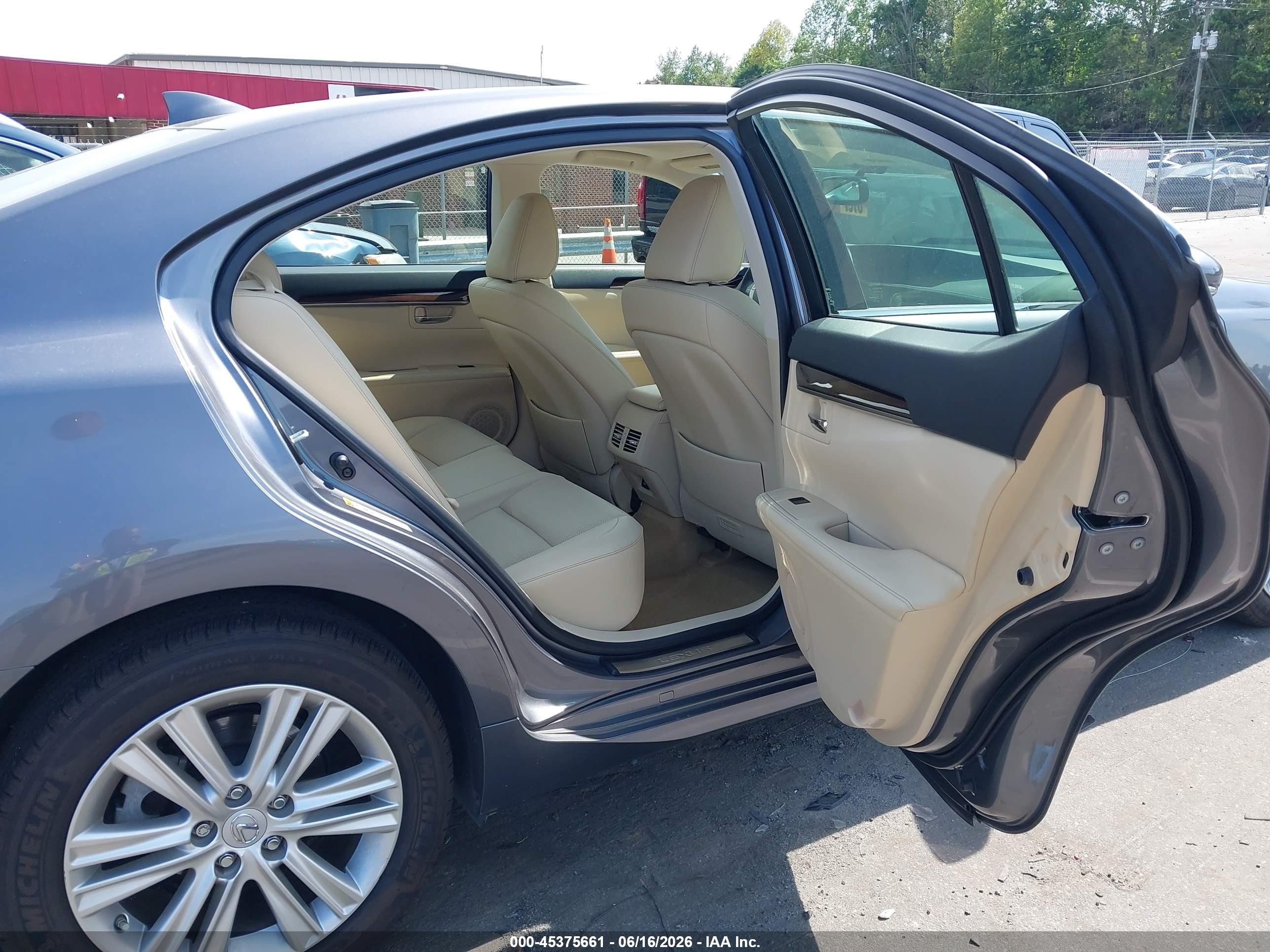 2015 Lexus Es 350   Gray vin: JTHBK1GG6F2176560