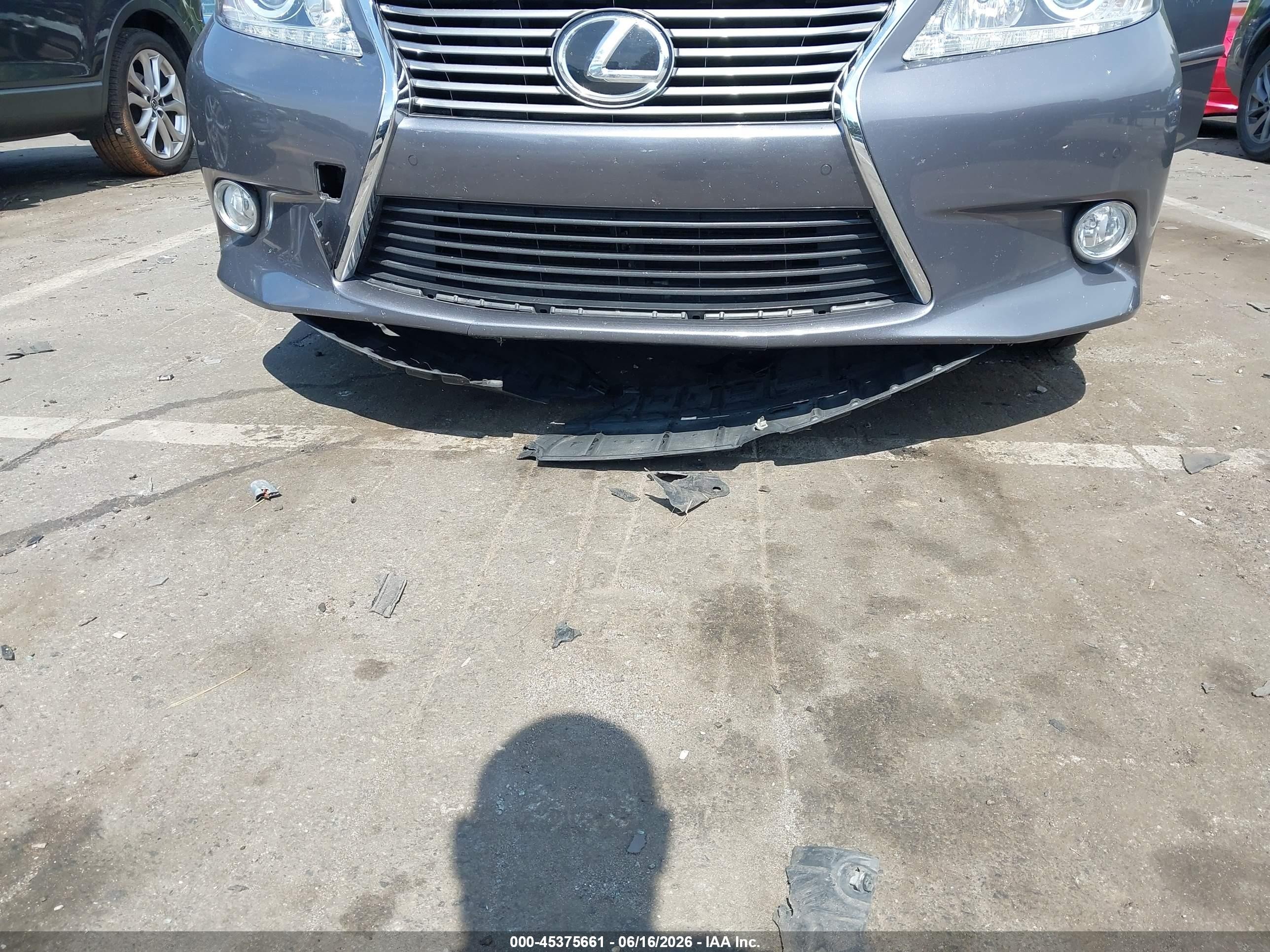 2015 Lexus Es 350   Gray vin: JTHBK1GG6F2176560
