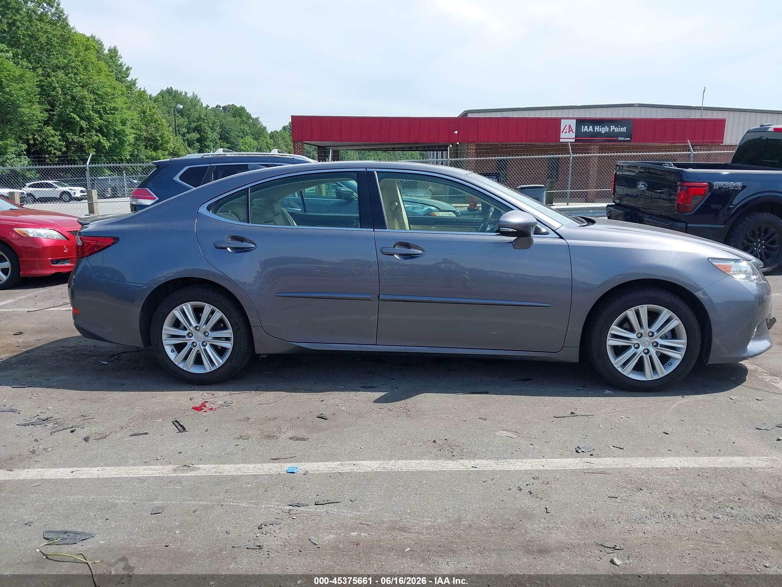 2015 Lexus Es 350   Gray vin: JTHBK1GG6F2176560
