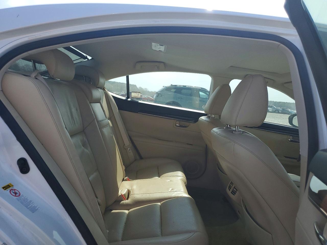 2015 Lexus Es 350 Base White vin: JTHBK1GG6F2179555