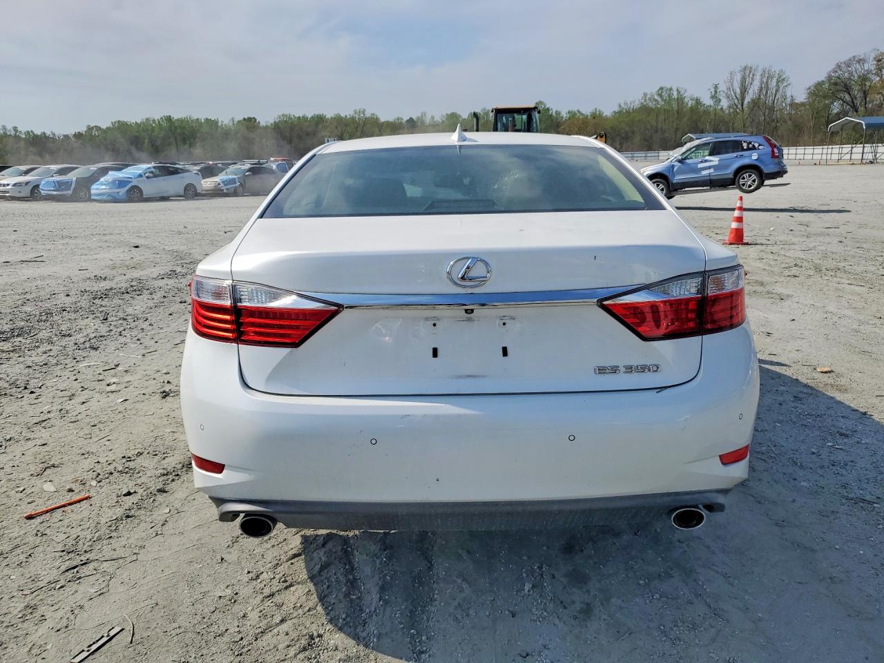 2015 Lexus Es 350 Base White vin: JTHBK1GG6F2179555