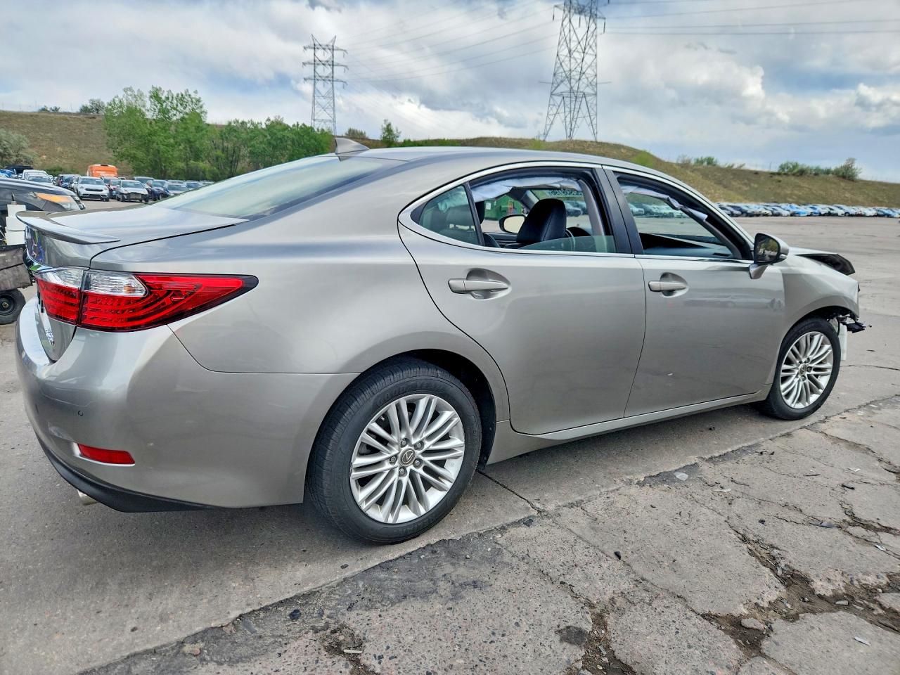 2015 Lexus Es 350 Gray vin: JTHBK1GG6F2180401