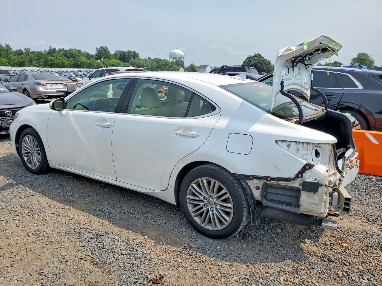 2015 Lexus Es 350 White vin: JTHBK1GG6F2182844