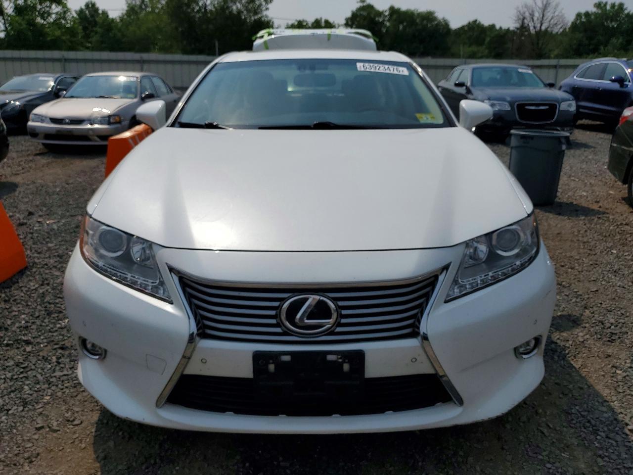 2015 Lexus Es 350 White vin: JTHBK1GG6F2182844