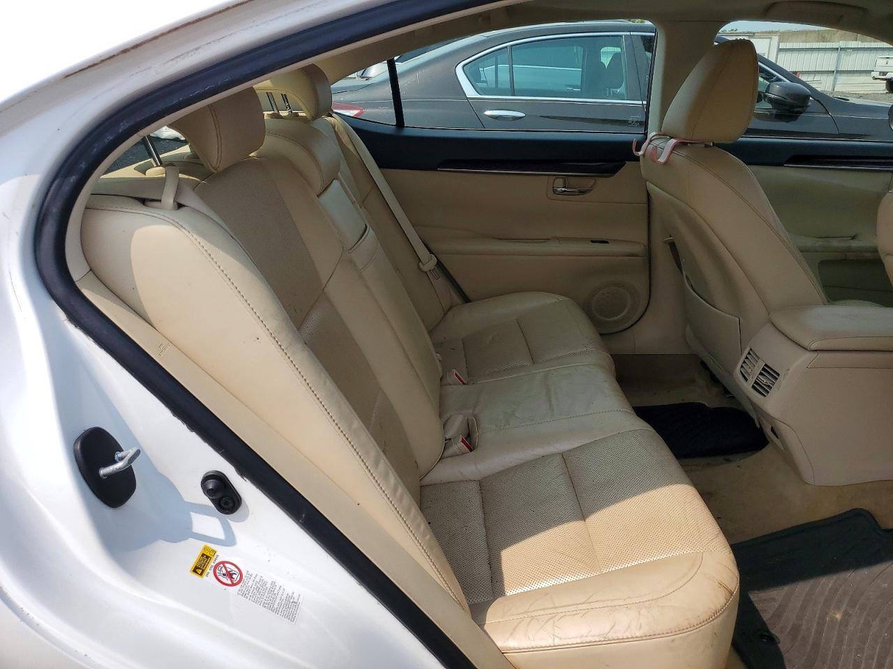 2015 Lexus Es 350 White vin: JTHBK1GG6F2182844