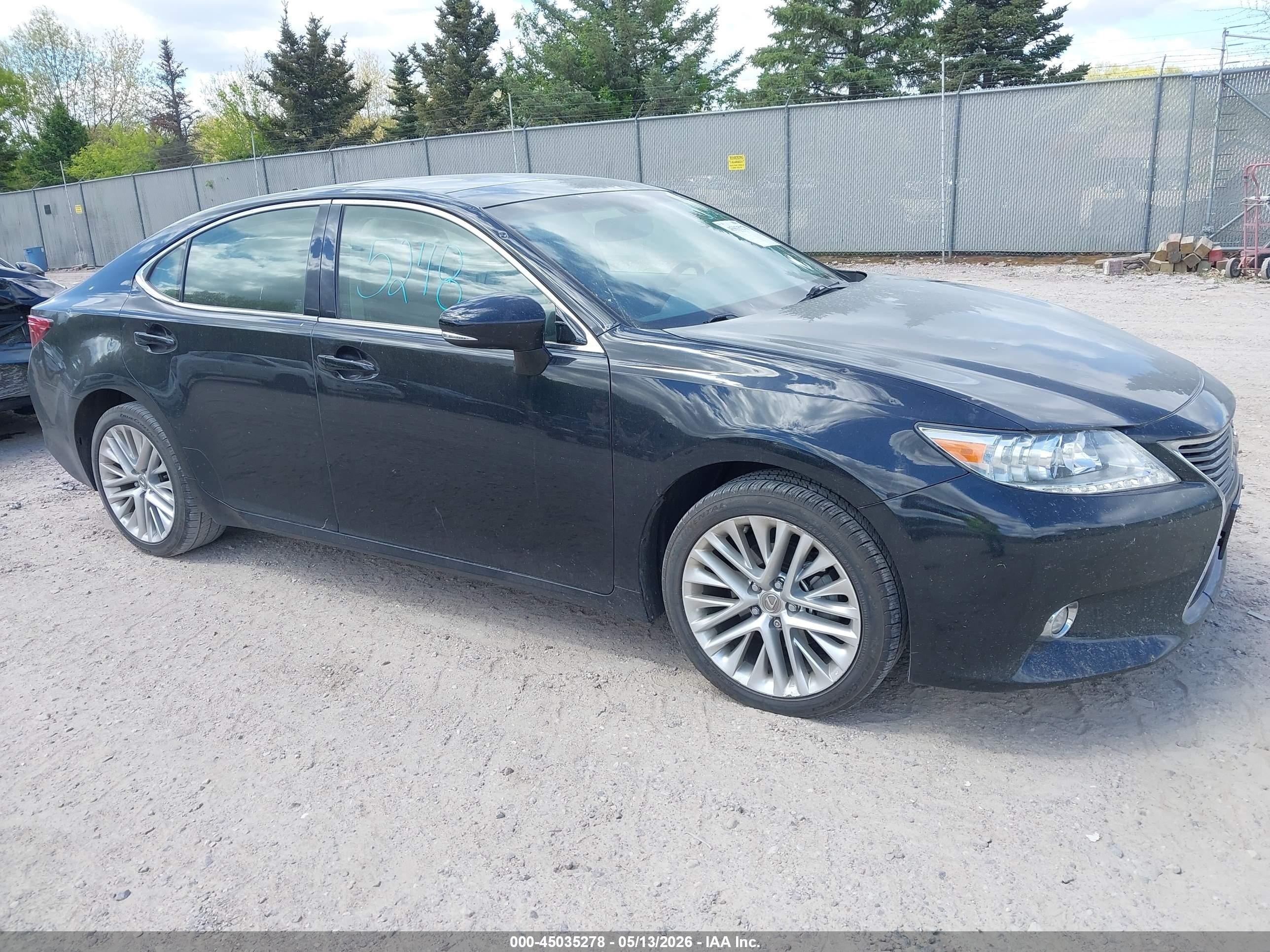 2015 Lexus Es 350   Black vin: JTHBK1GG6F2189633