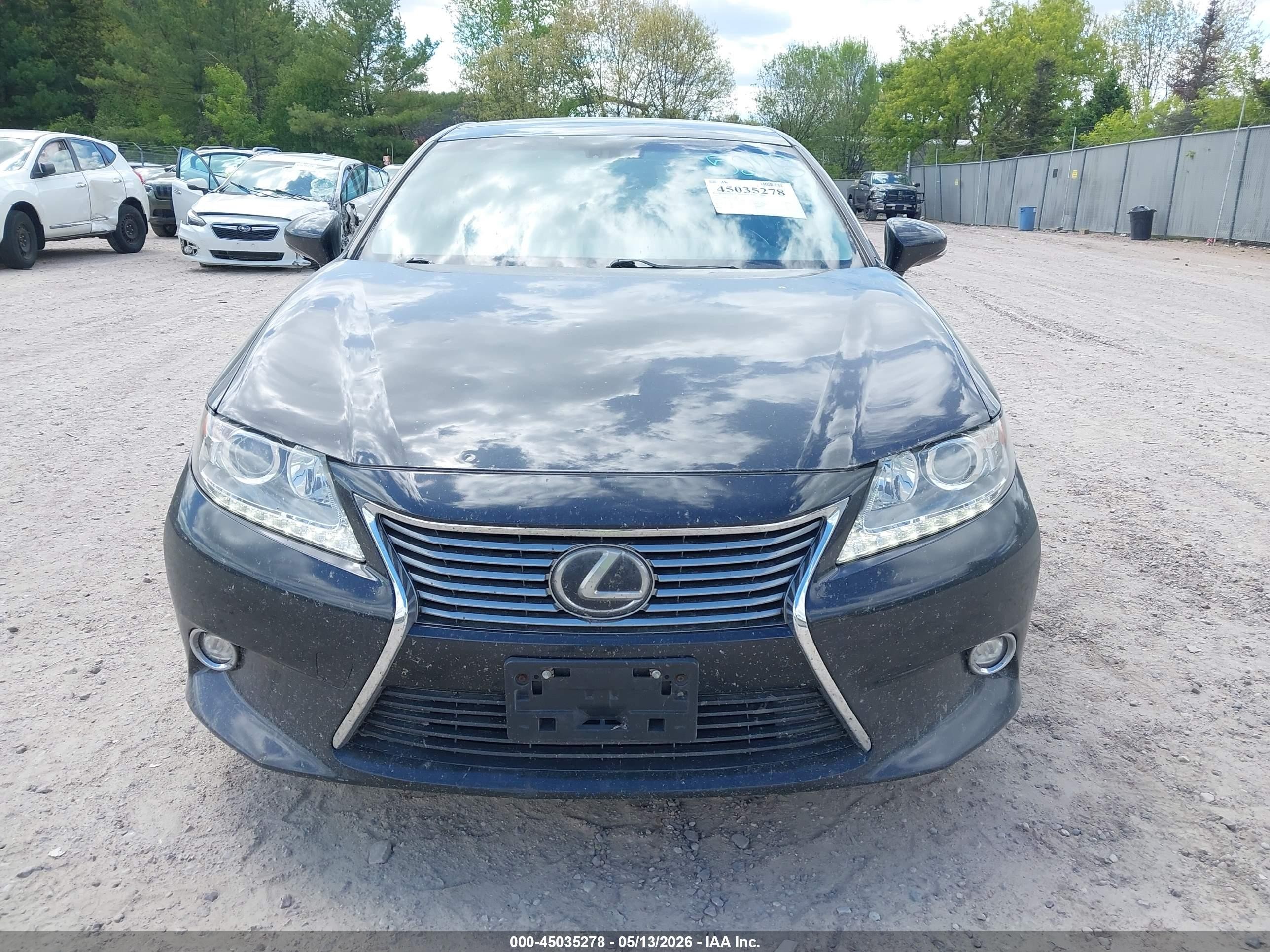 2015 Lexus Es 350   Black vin: JTHBK1GG6F2189633