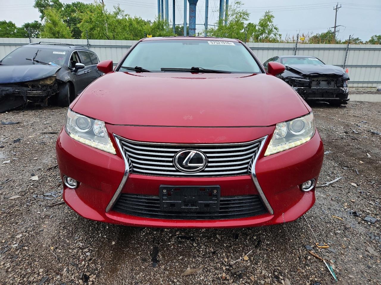 2015 Lexus Es 350 Maroon vin: JTHBK1GG6F2195285