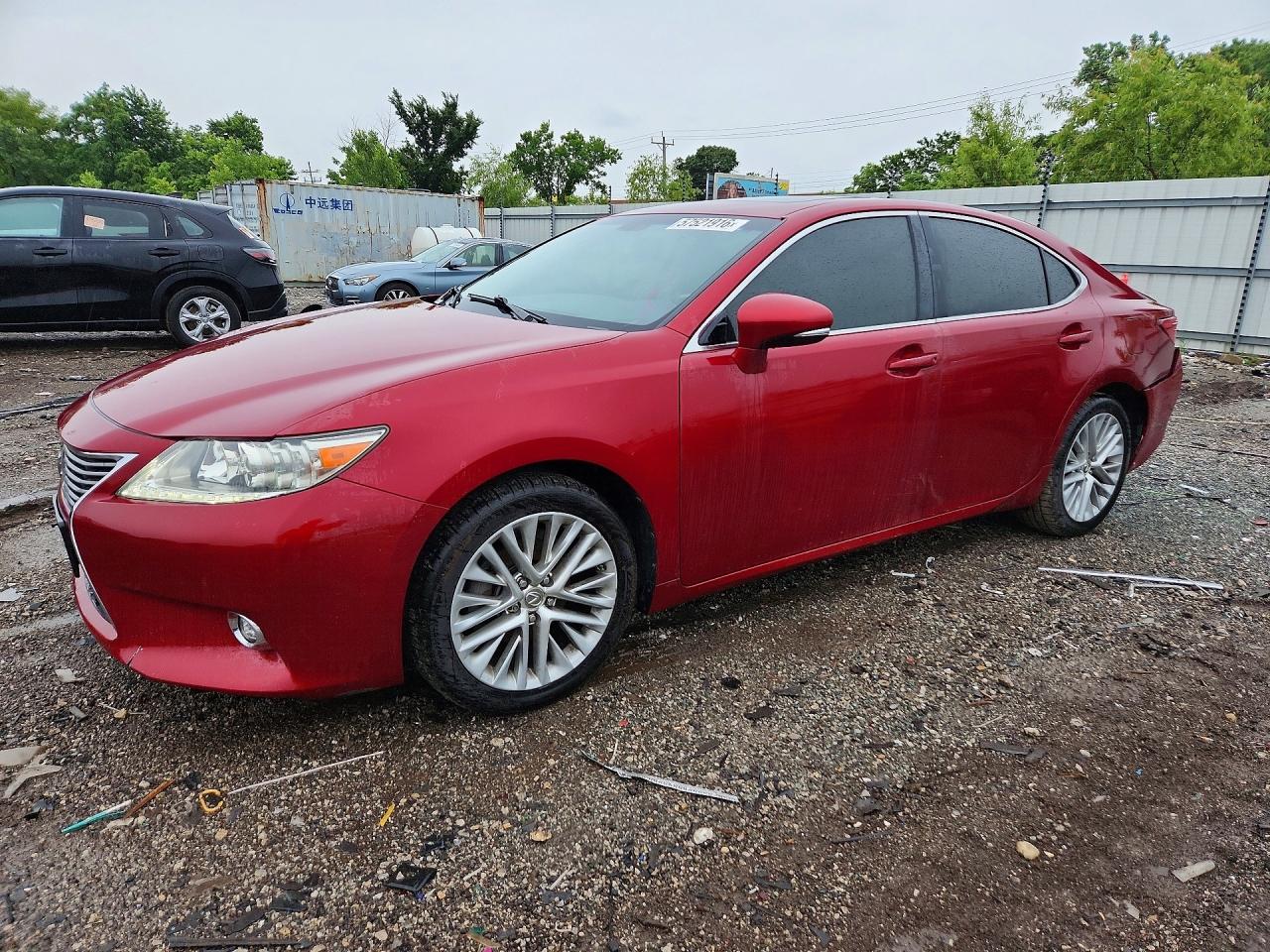 2015 Lexus Es 350 Maroon vin: JTHBK1GG6F2195285