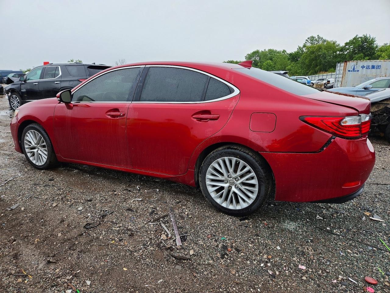 2015 Lexus Es 350 Maroon vin: JTHBK1GG6F2195285