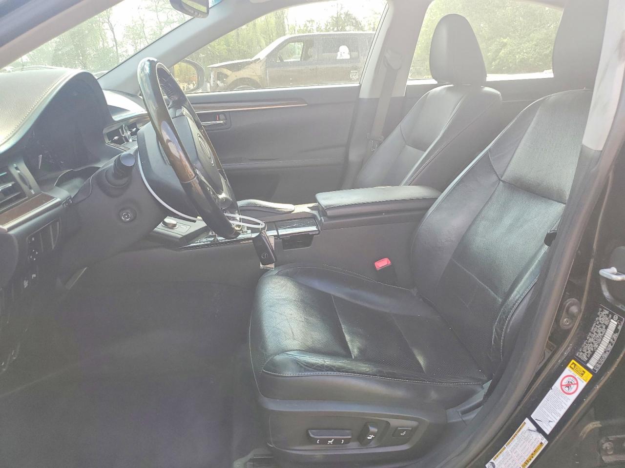 2015 Lexus Es 350 Black vin: JTHBK1GG6F2199062