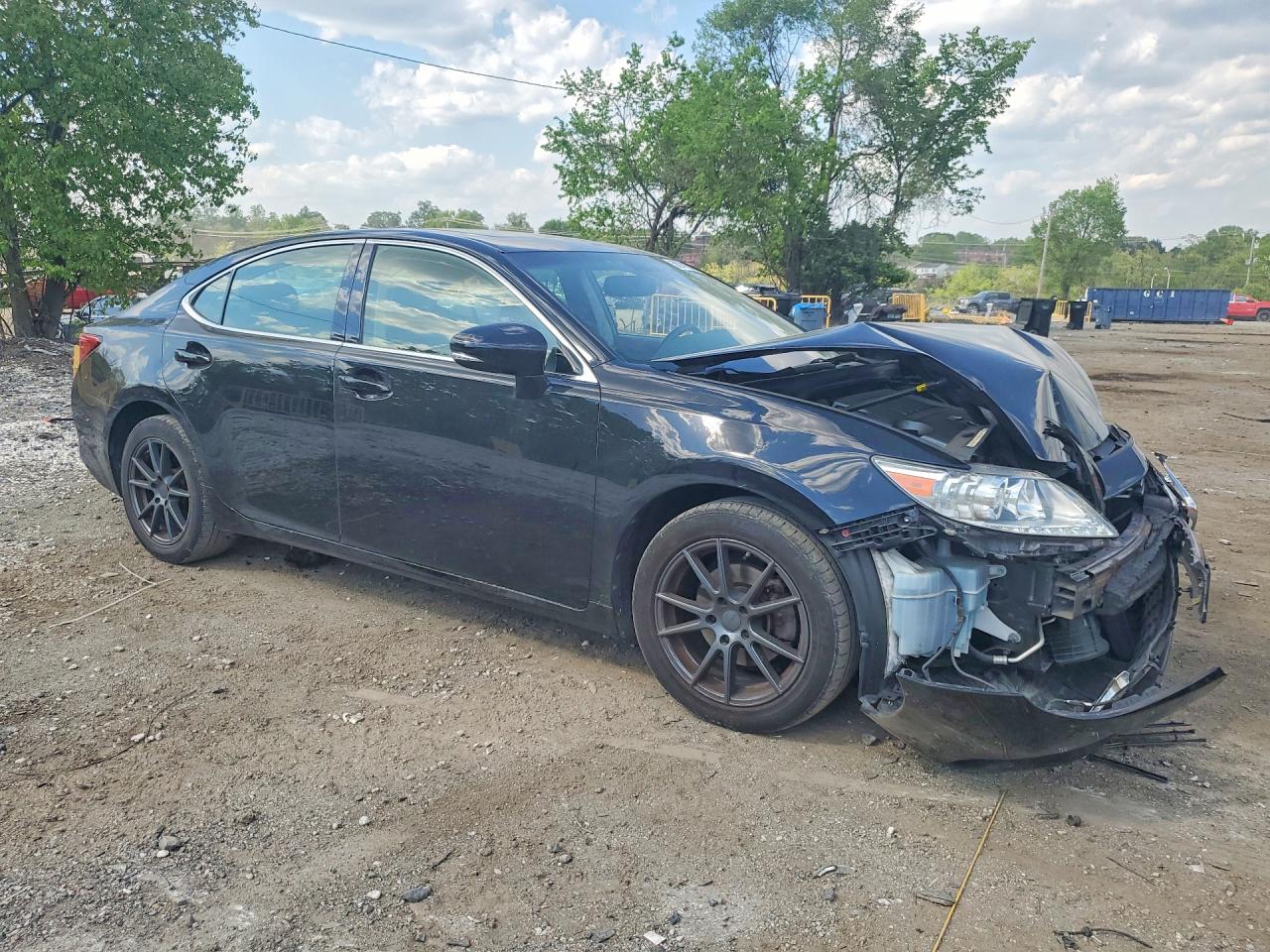 2015 Lexus Es 350 Black vin: JTHBK1GG6F2199062