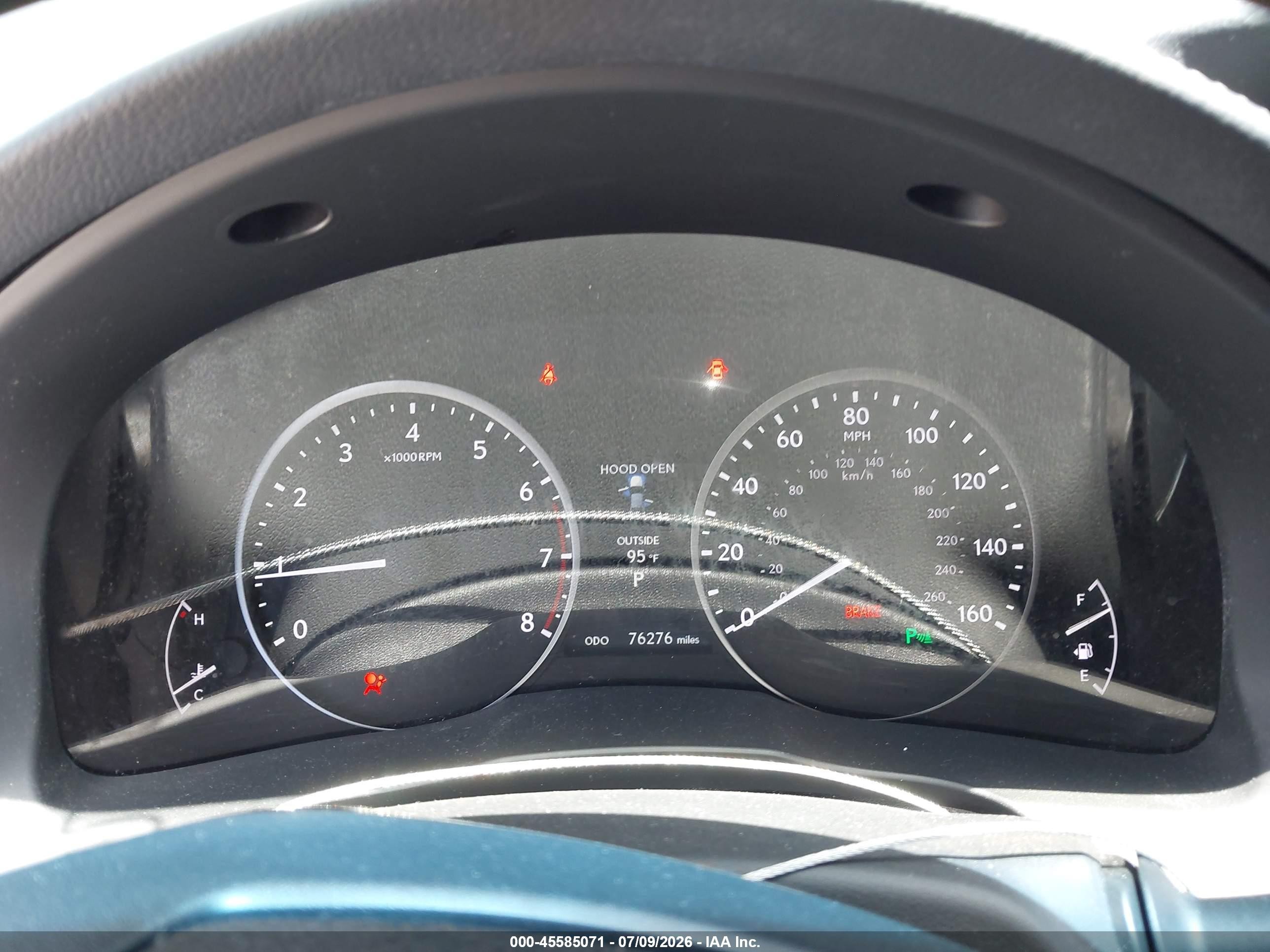 2015 Lexus Es 350   Black vin: JTHBK1GG6F2199613