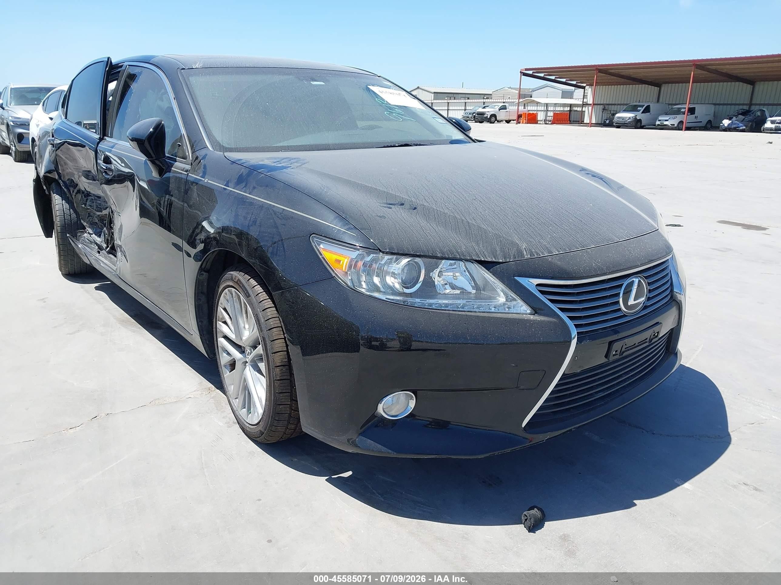 2015 Lexus Es 350 Black vin: JTHBK1GG6F2199613