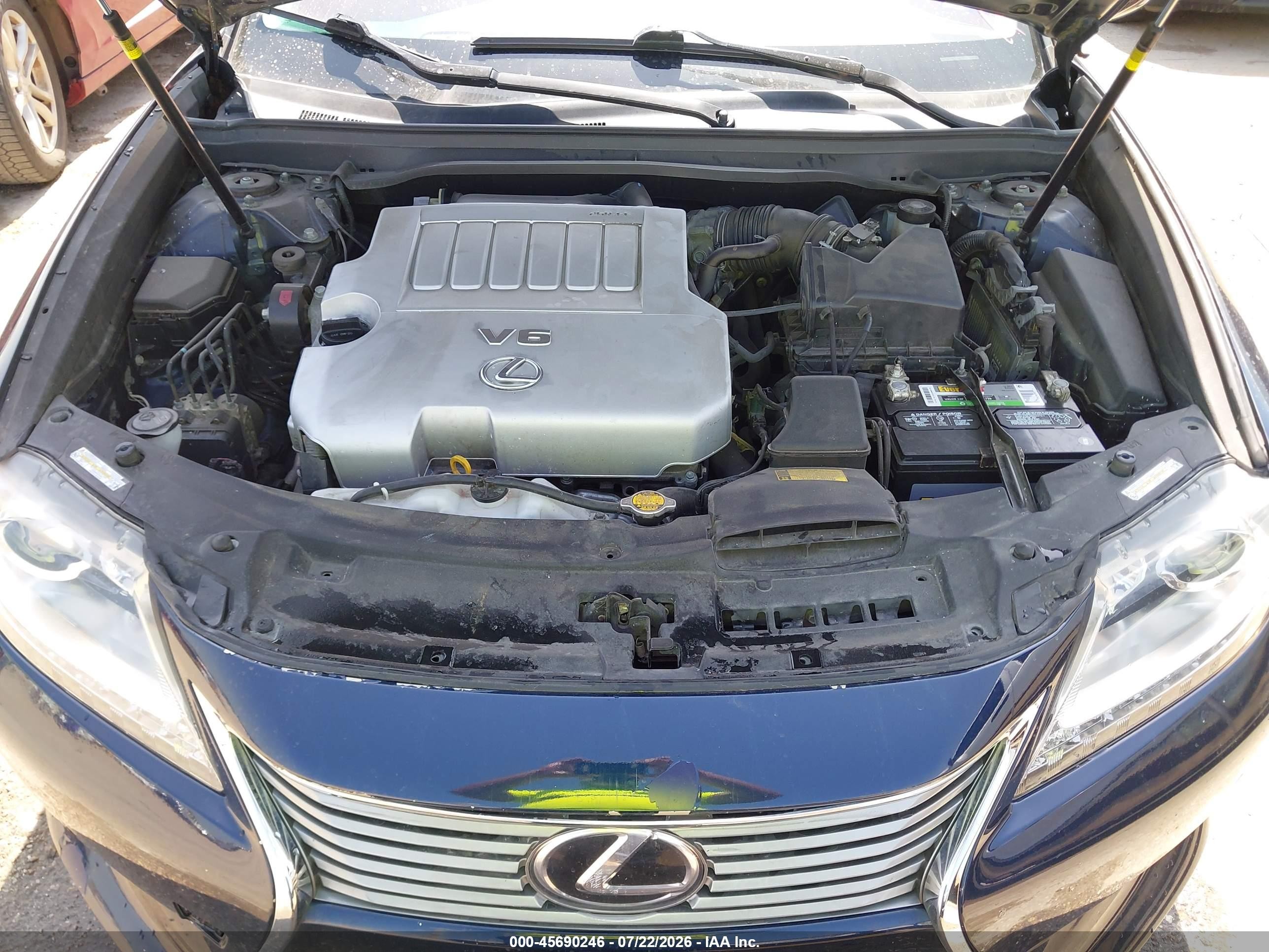 2015 Lexus Es 350   Синий vin: JTHBK1GG6F2199692