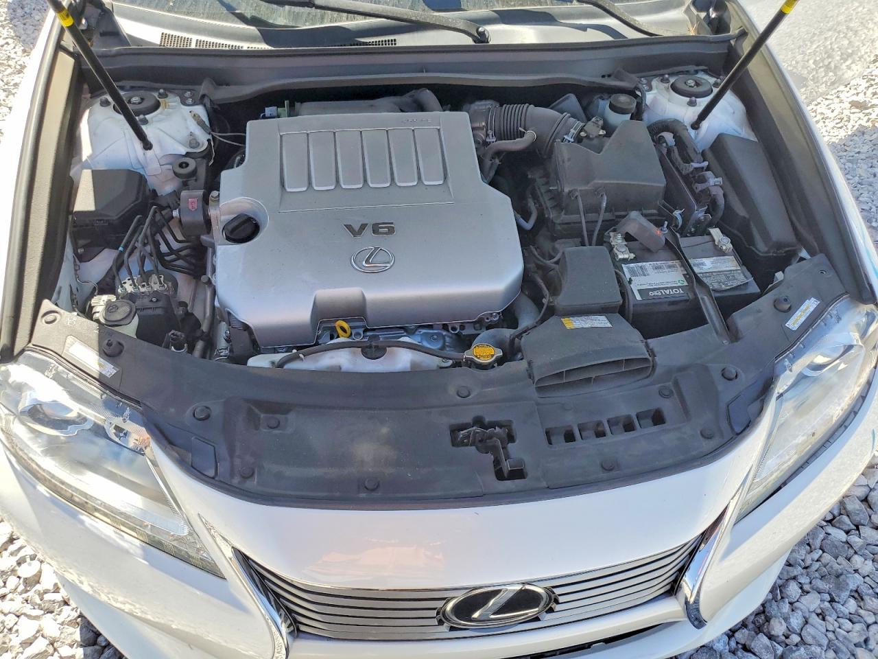 2015 Lexus Es 350 White vin: JTHBK1GG6F2202218