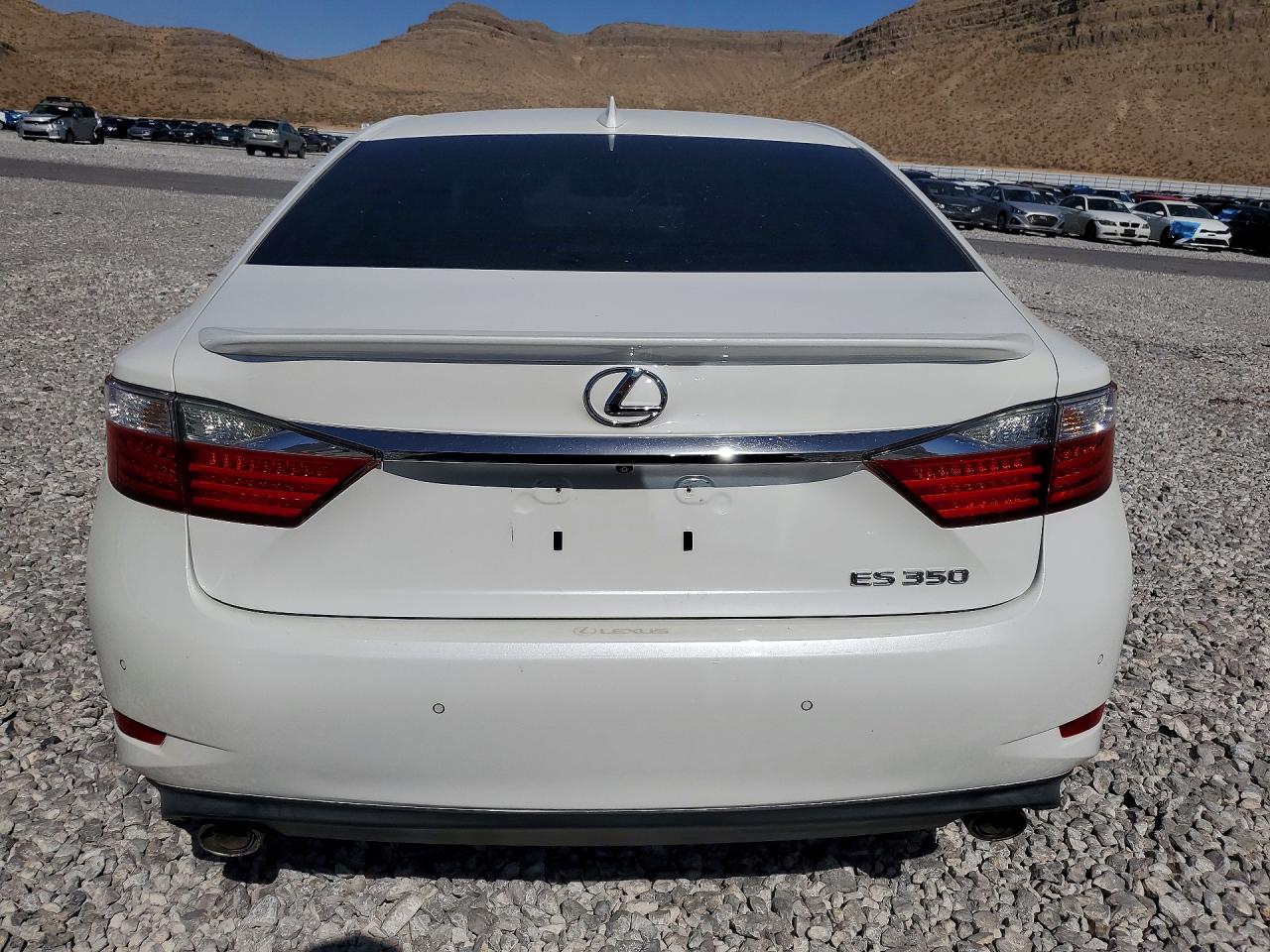 2015 Lexus Es 350 White vin: JTHBK1GG6F2202218