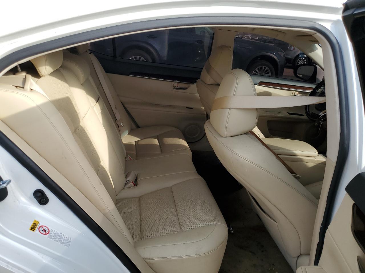2015 Lexus Es 350 White vin: JTHBK1GG6F2204034
