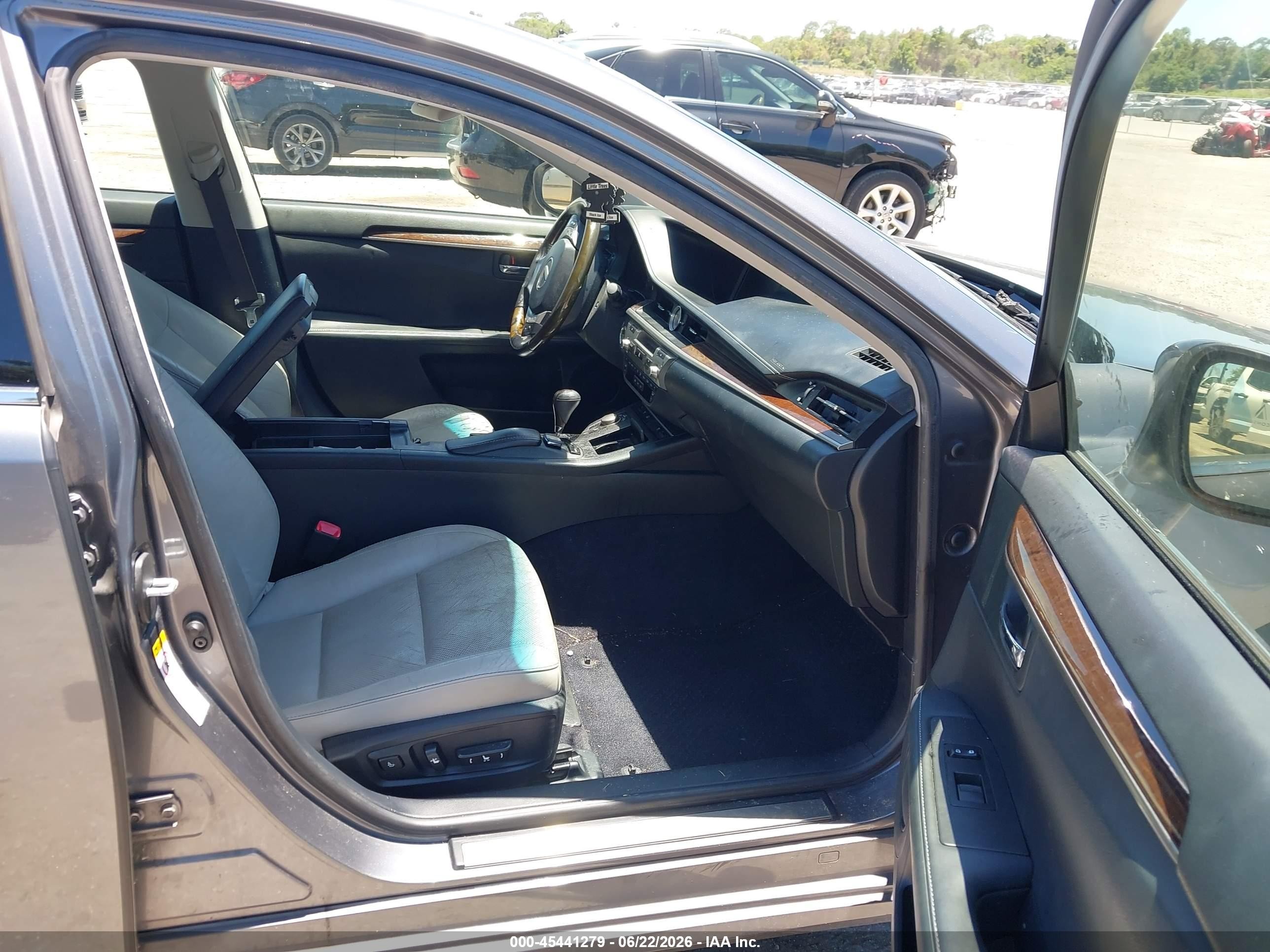 2015 Lexus Es 350 Gray vin: JTHBK1GG6F2205782