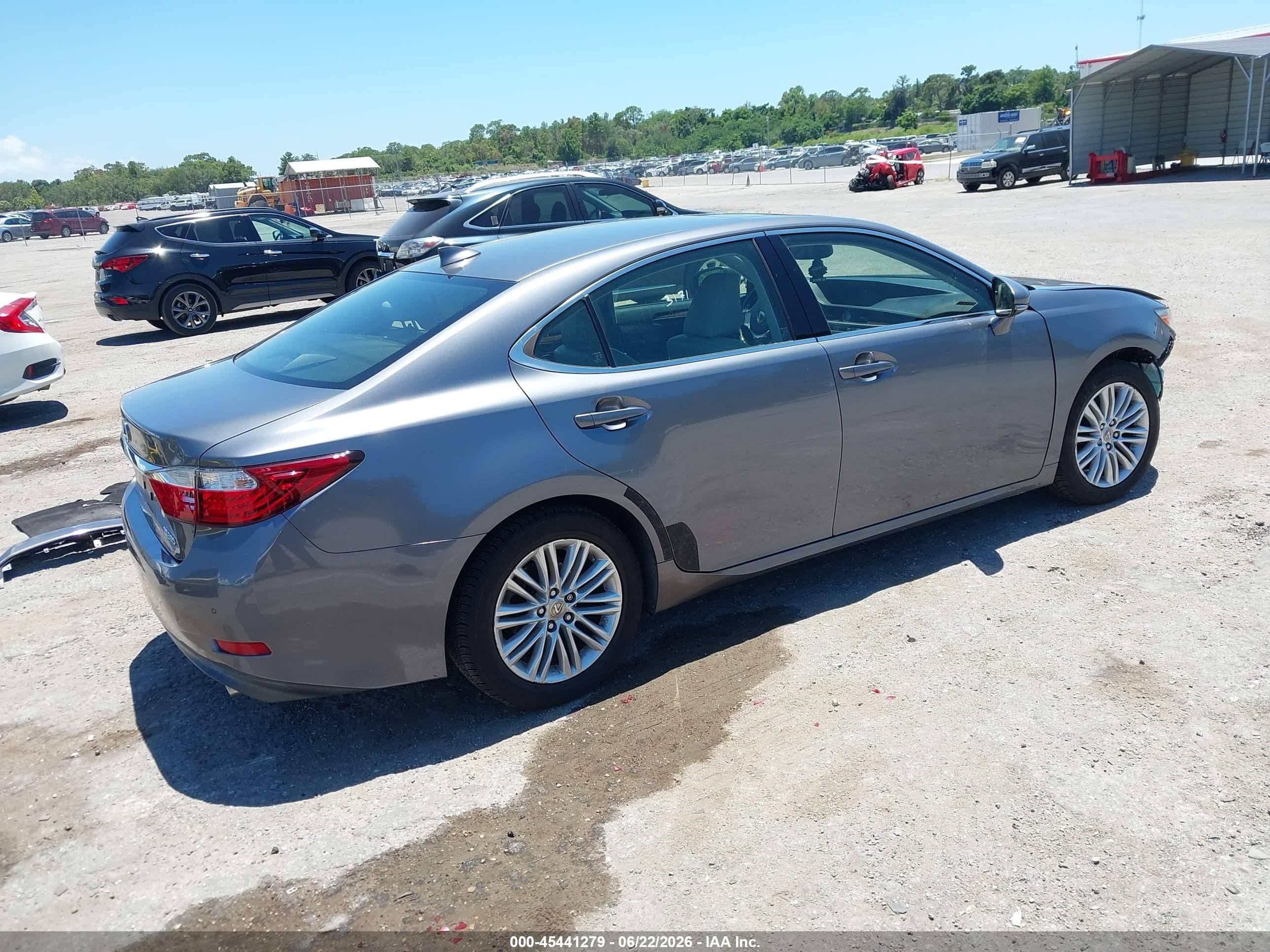 2015 Lexus Es 350 Gray vin: JTHBK1GG6F2205782