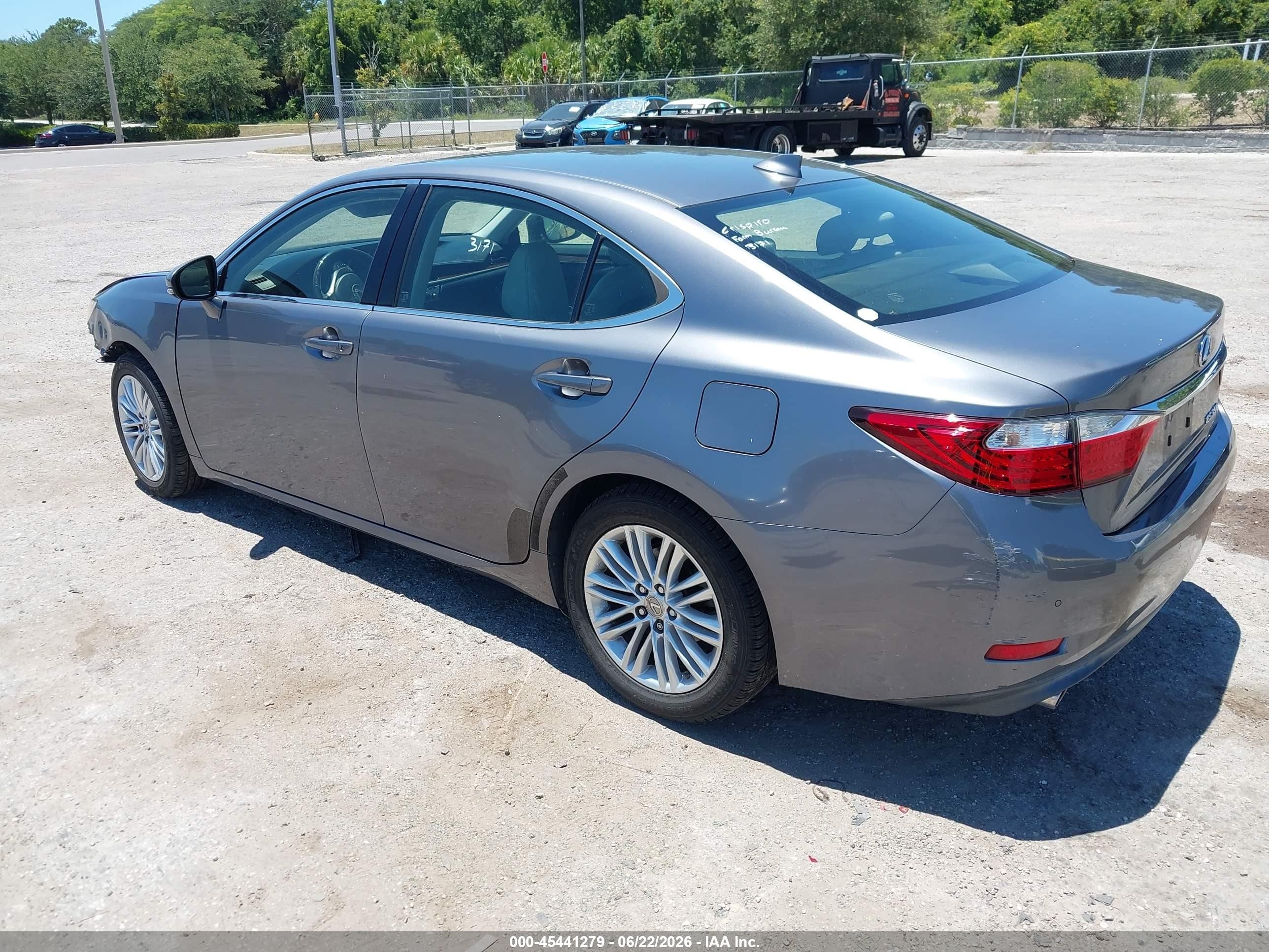 2015 Lexus Es 350 Gray vin: JTHBK1GG6F2205782
