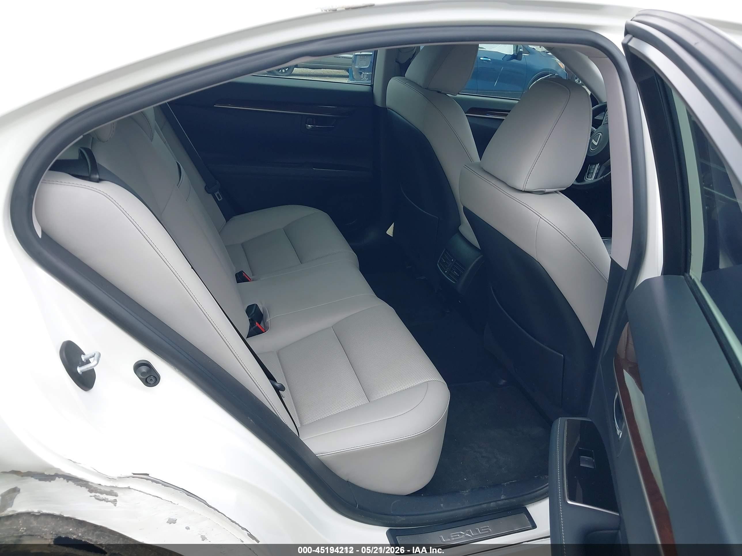 2017 Lexus Es 350   Белый vin: JTHBK1GG6H2255391