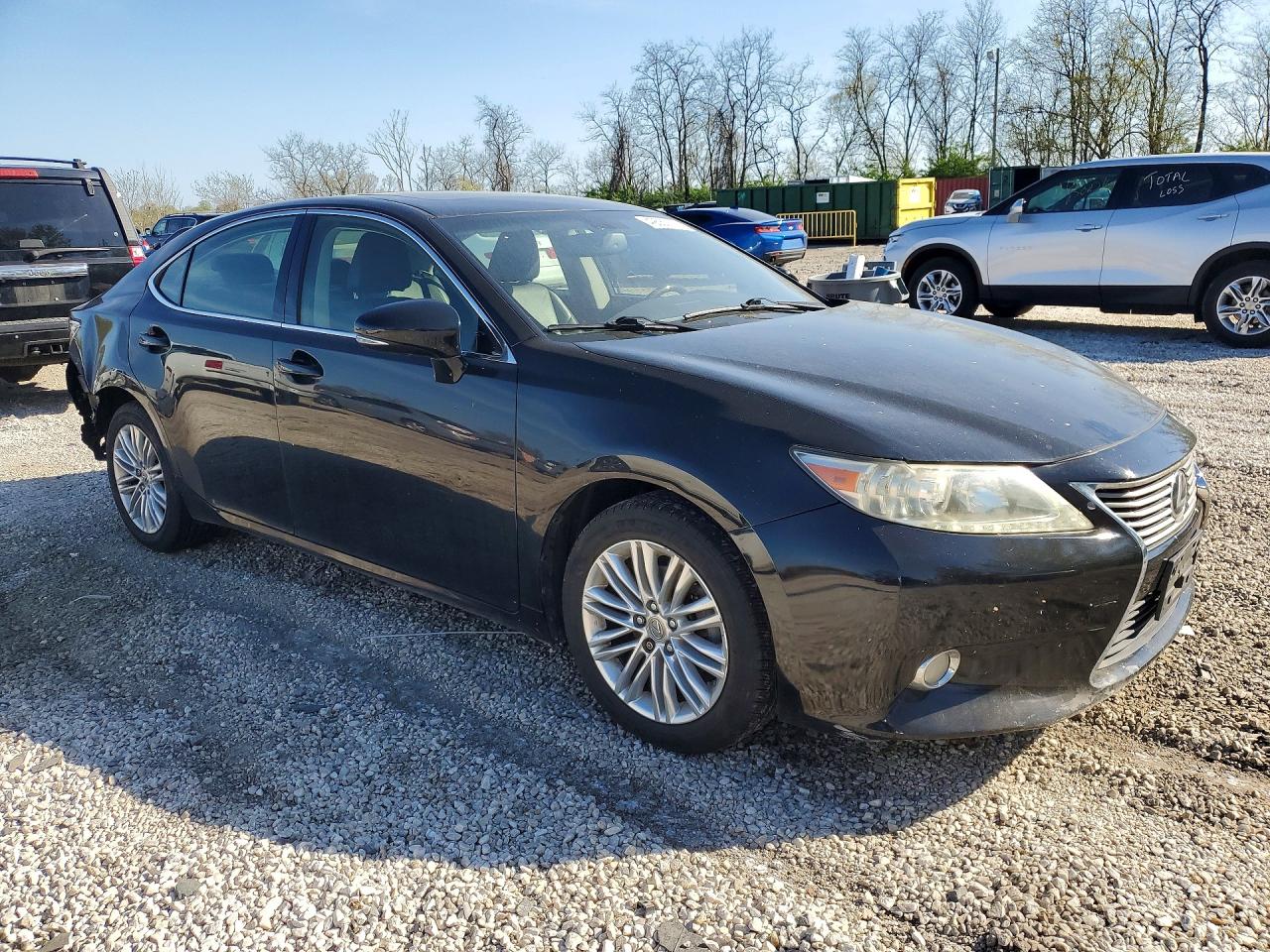 2013 Lexus Es 350 Black vin: JTHBK1GG7D2014479