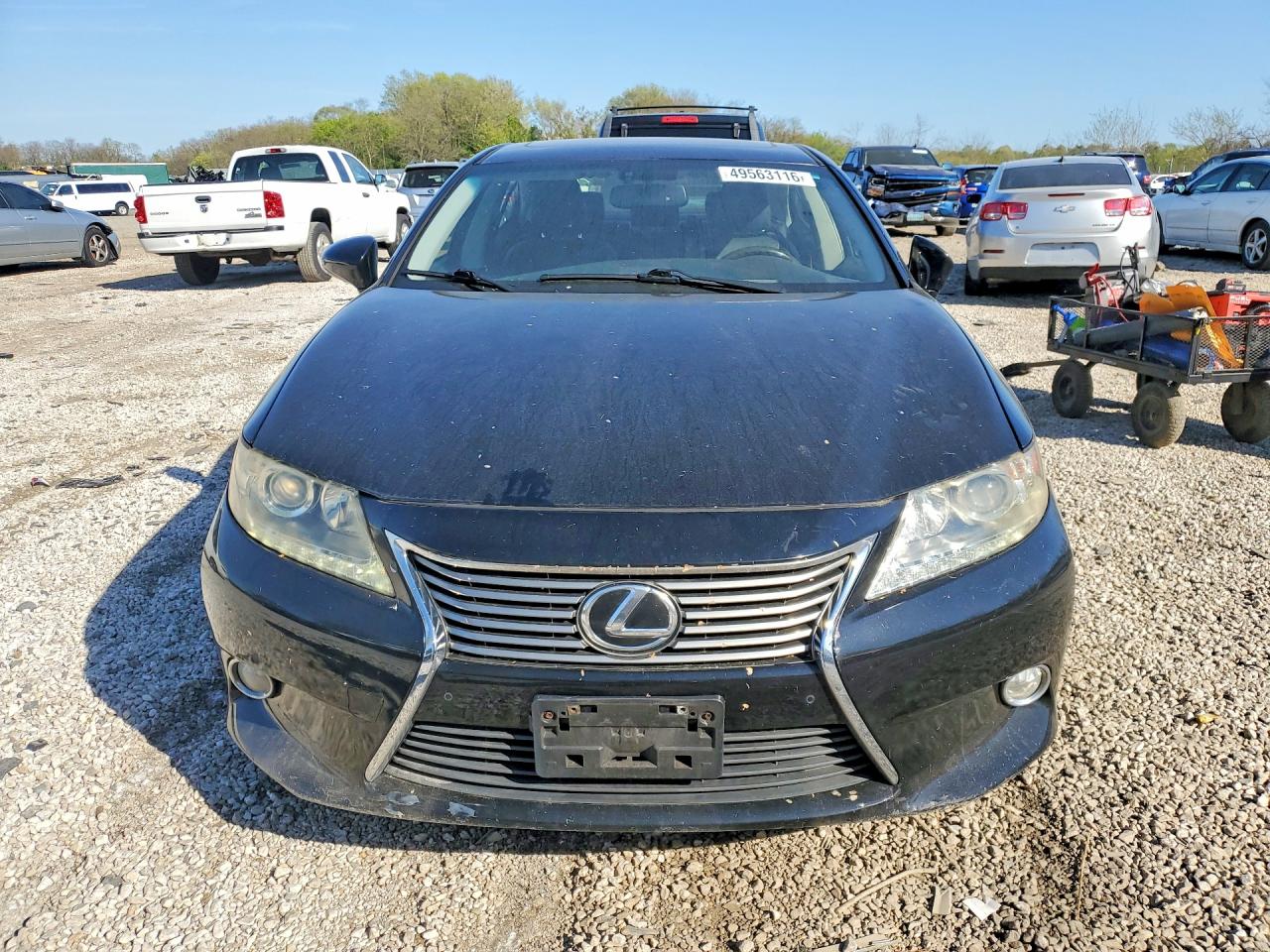 2013 Lexus Es 350 Black vin: JTHBK1GG7D2014479