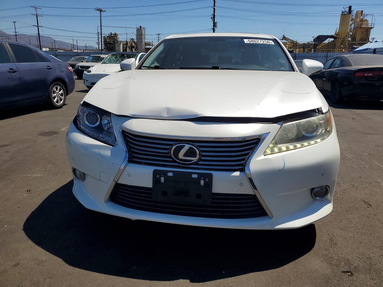 2013 Lexus Es 350 White vin: JTHBK1GG7D2014482
