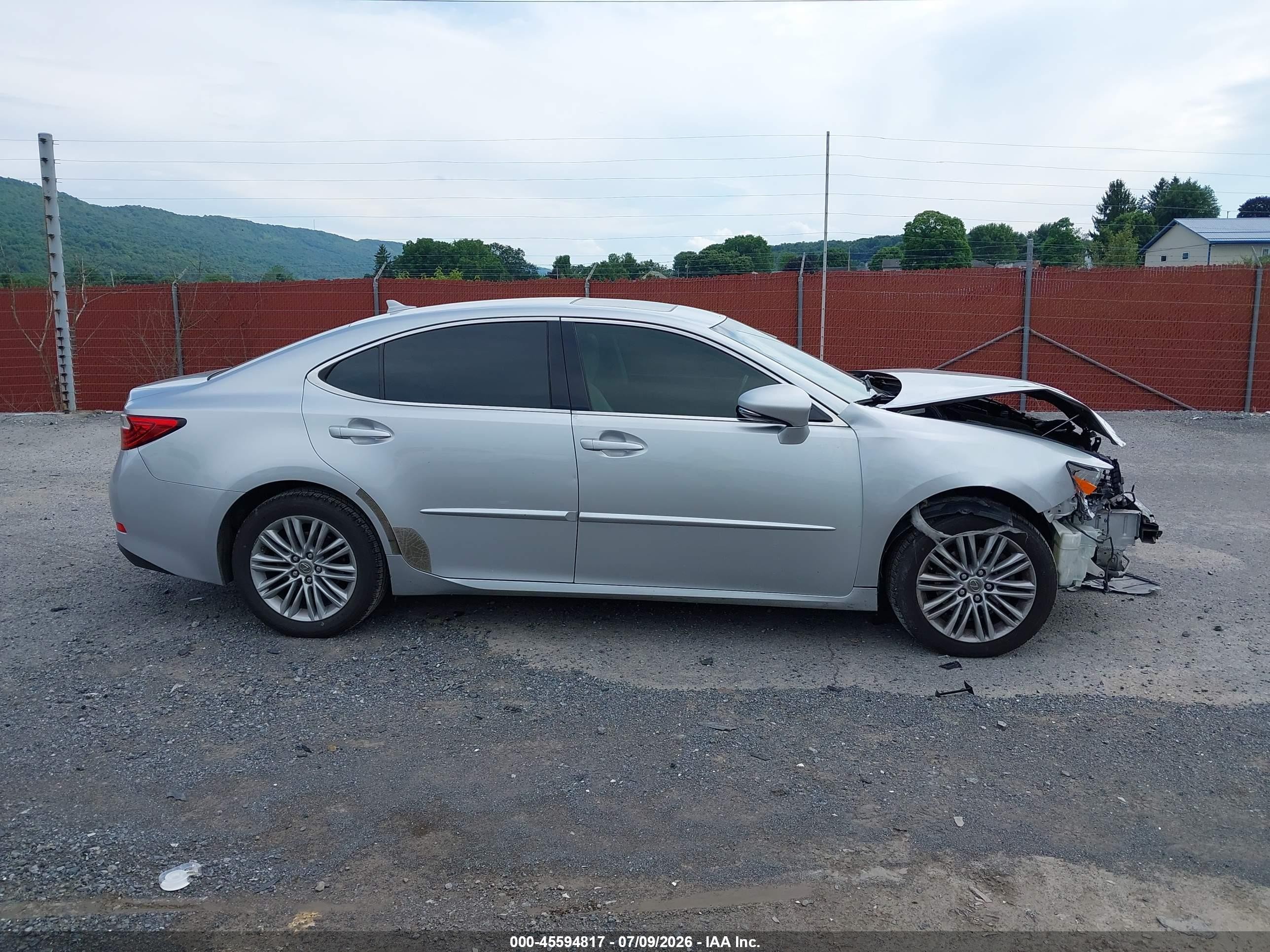 2013 Lexus Es 350   Silver vin: JTHBK1GG7D2019598