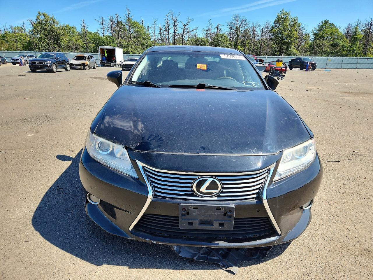 2013 Lexus Es 350 Black vin: JTHBK1GG7D2023263