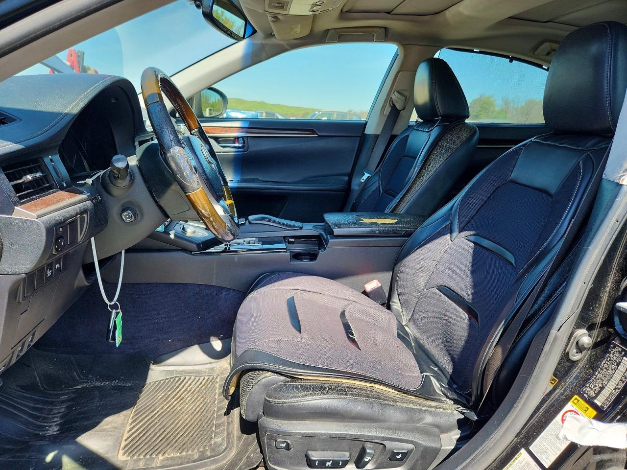 2013 Lexus Es 350 Black vin: JTHBK1GG7D2023263