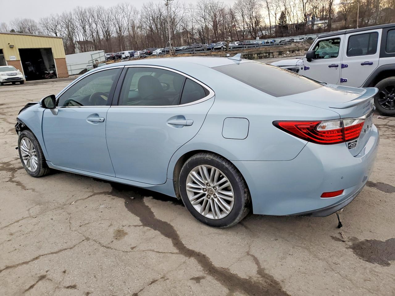 2013 Lexus Es 350 Base Blue vin: JTHBK1GG7D2027300