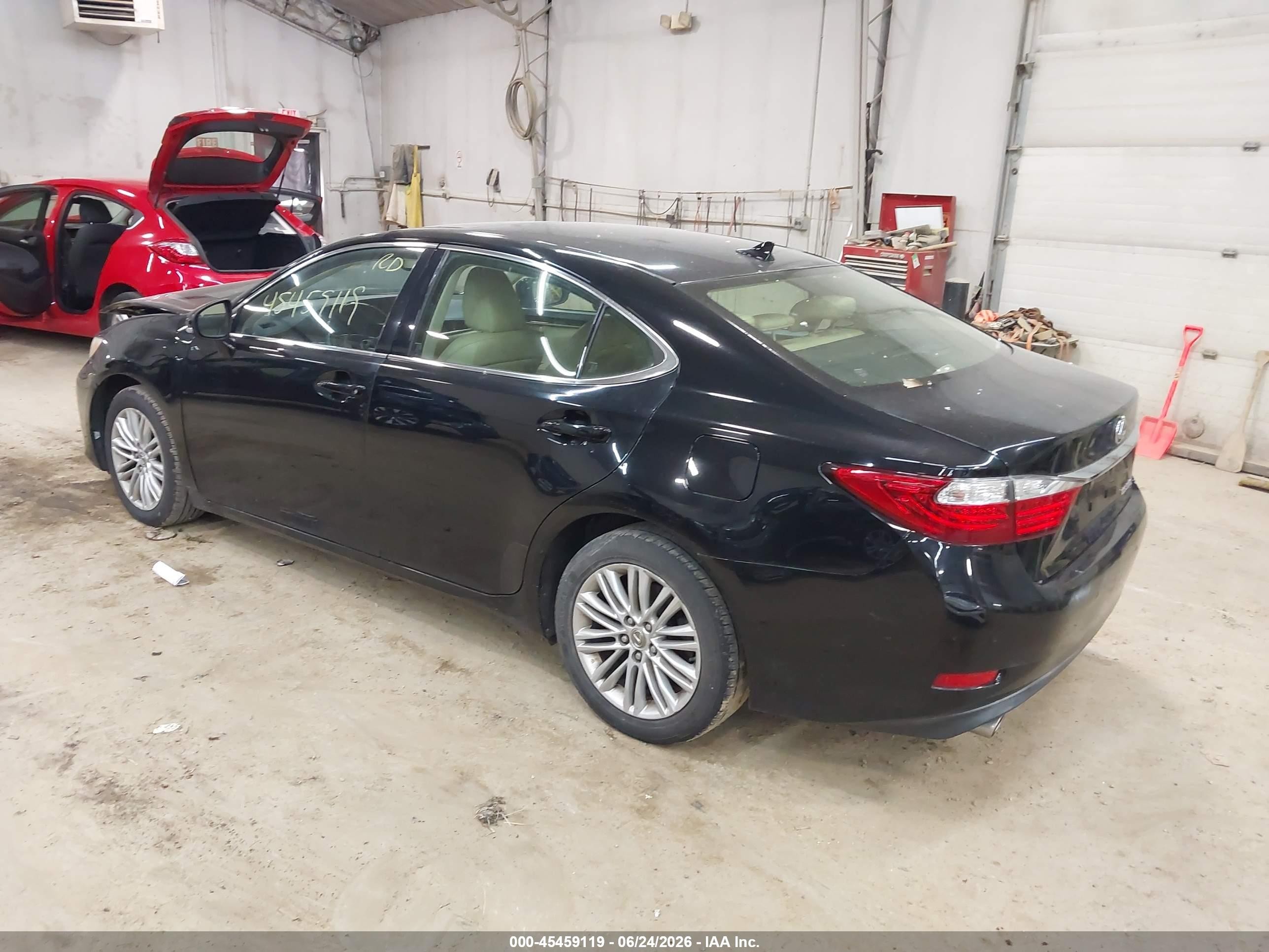 2013 Lexus Es 350   Черный vin: JTHBK1GG7D2036952