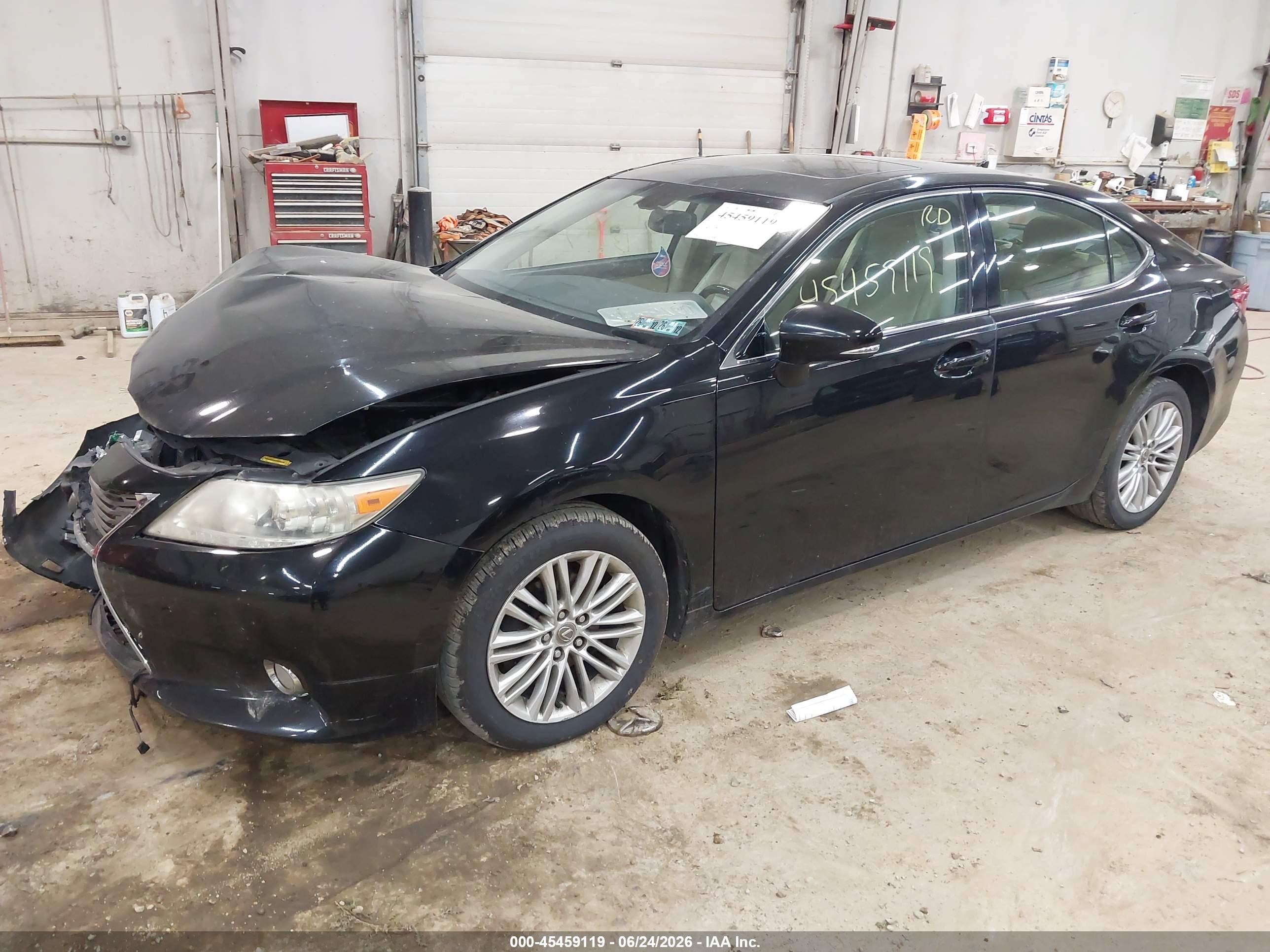 2013 Lexus Es 350   Черный vin: JTHBK1GG7D2036952