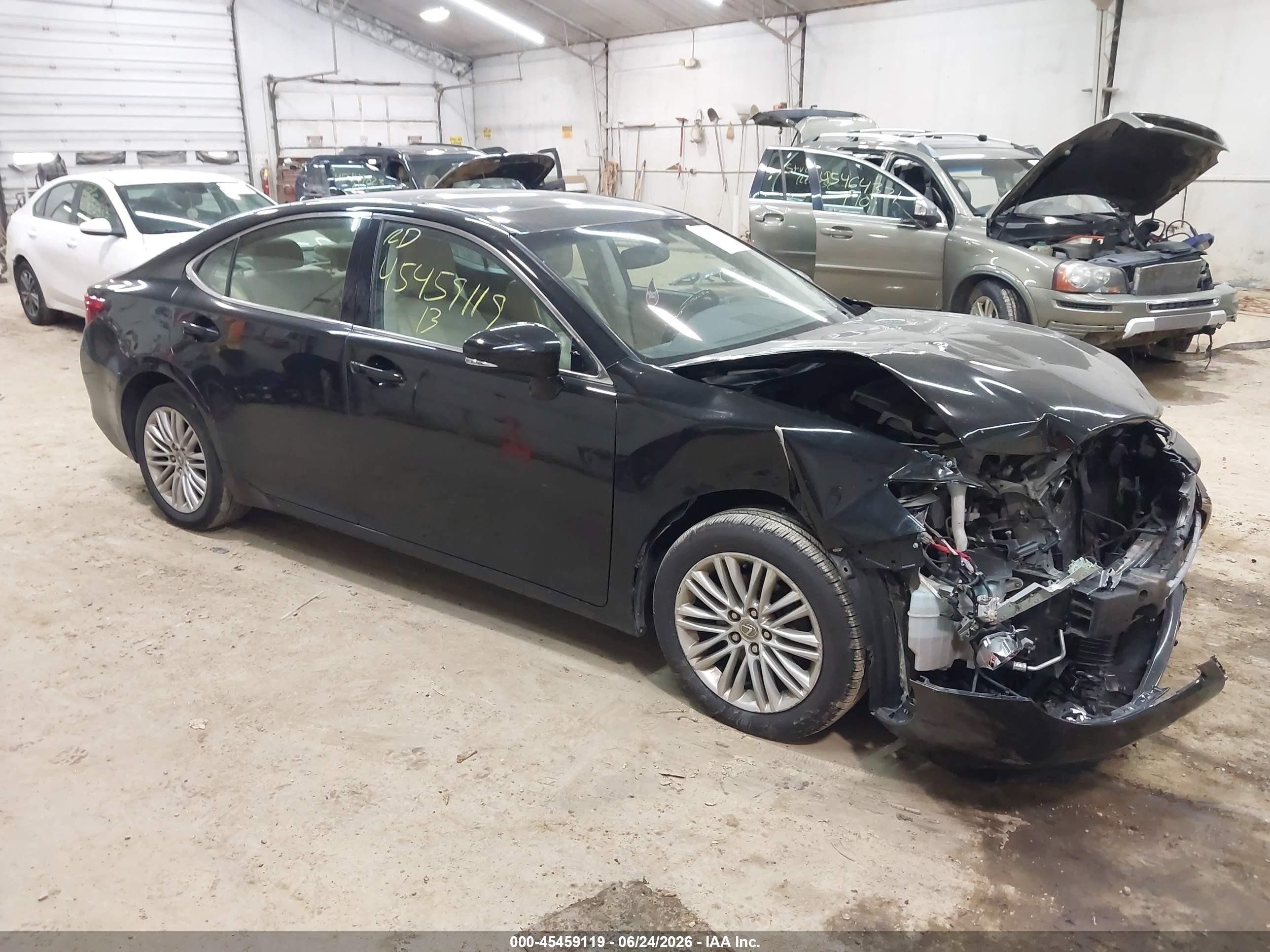 2013 Lexus Es 350   Black vin: JTHBK1GG7D2036952