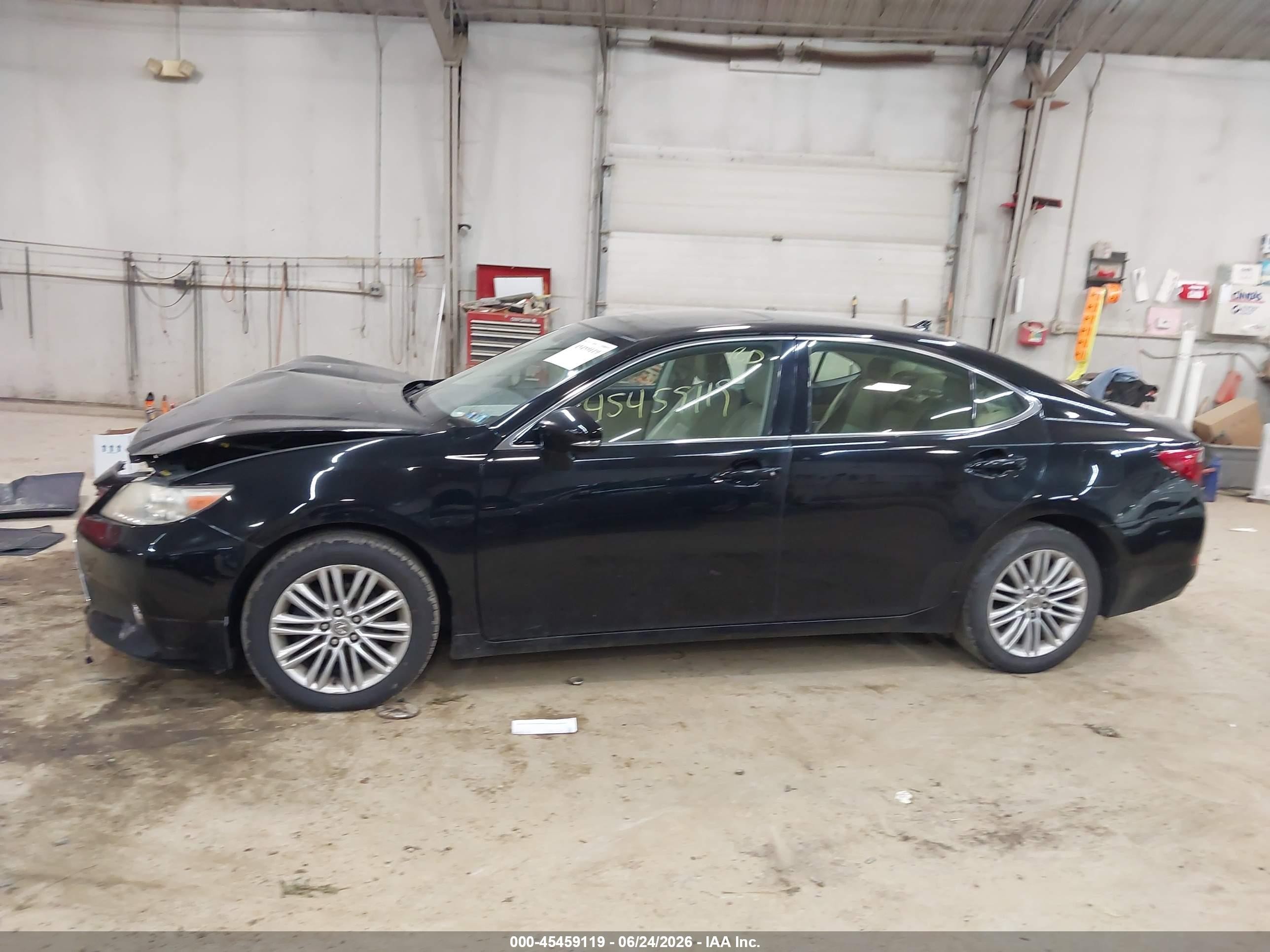 2013 Lexus Es 350   Черный vin: JTHBK1GG7D2036952