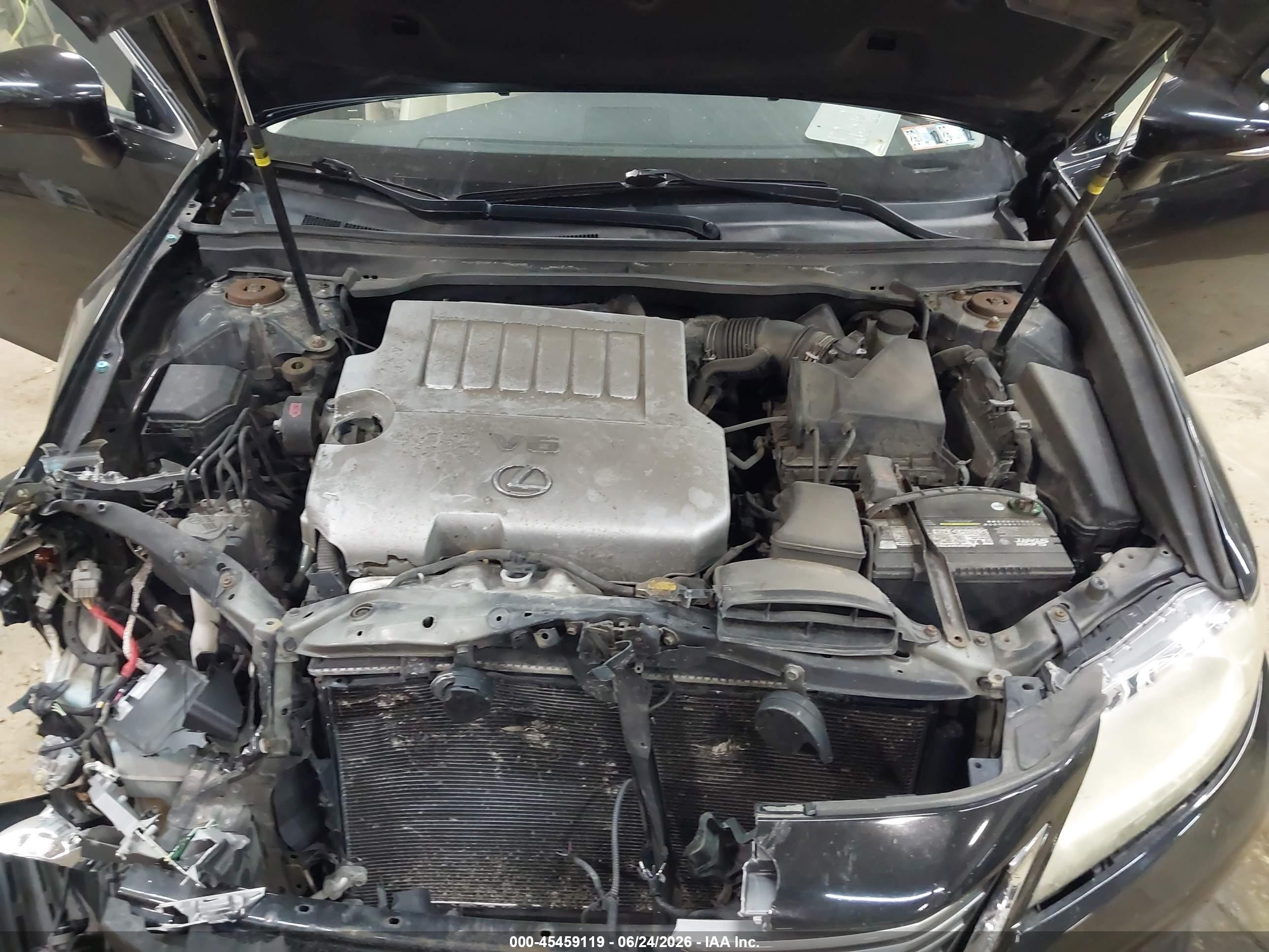2013 Lexus Es 350   Черный vin: JTHBK1GG7D2036952