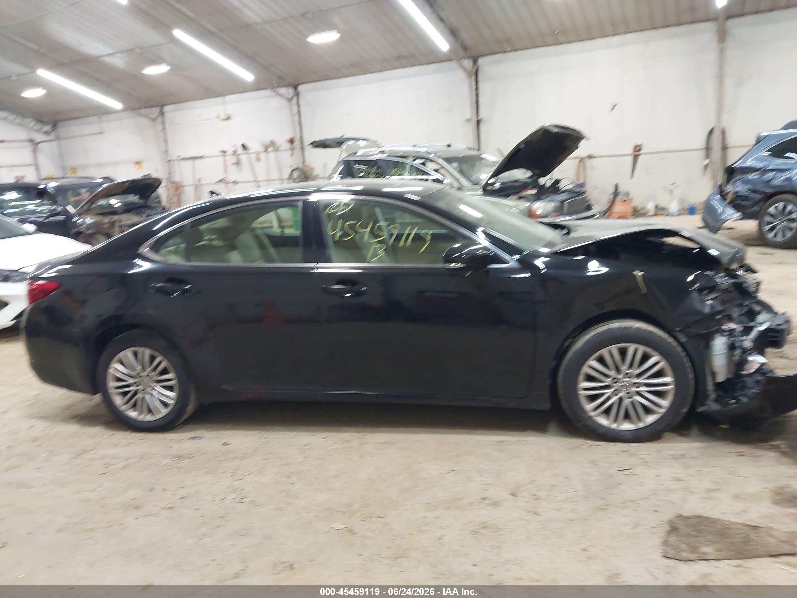 2013 Lexus Es 350   Черный vin: JTHBK1GG7D2036952