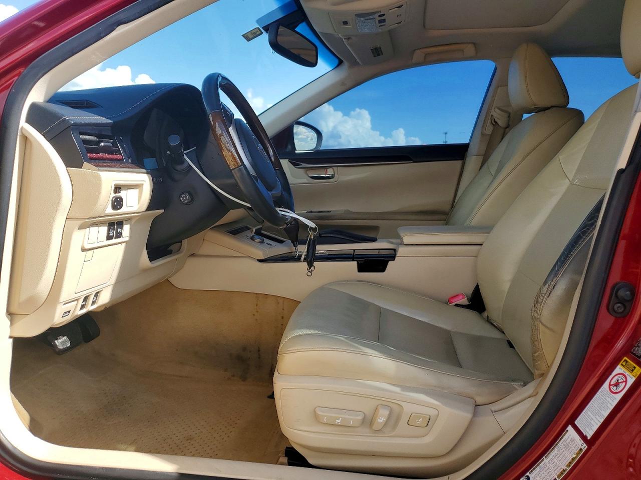 2013 Lexus Es 350 Red vin: JTHBK1GG7D2038250