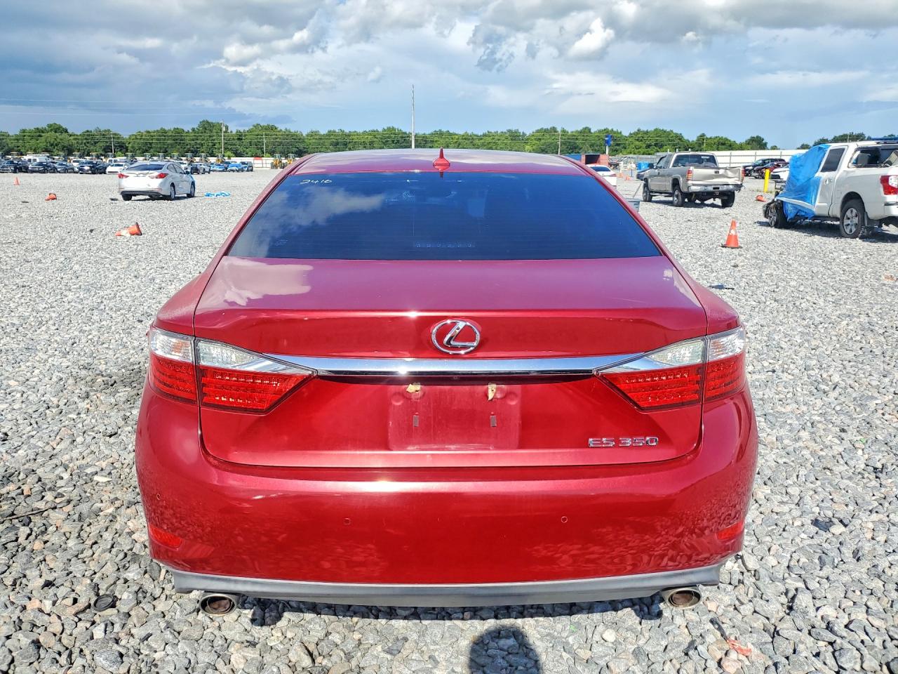 2013 Lexus Es 350 Red vin: JTHBK1GG7D2038250
