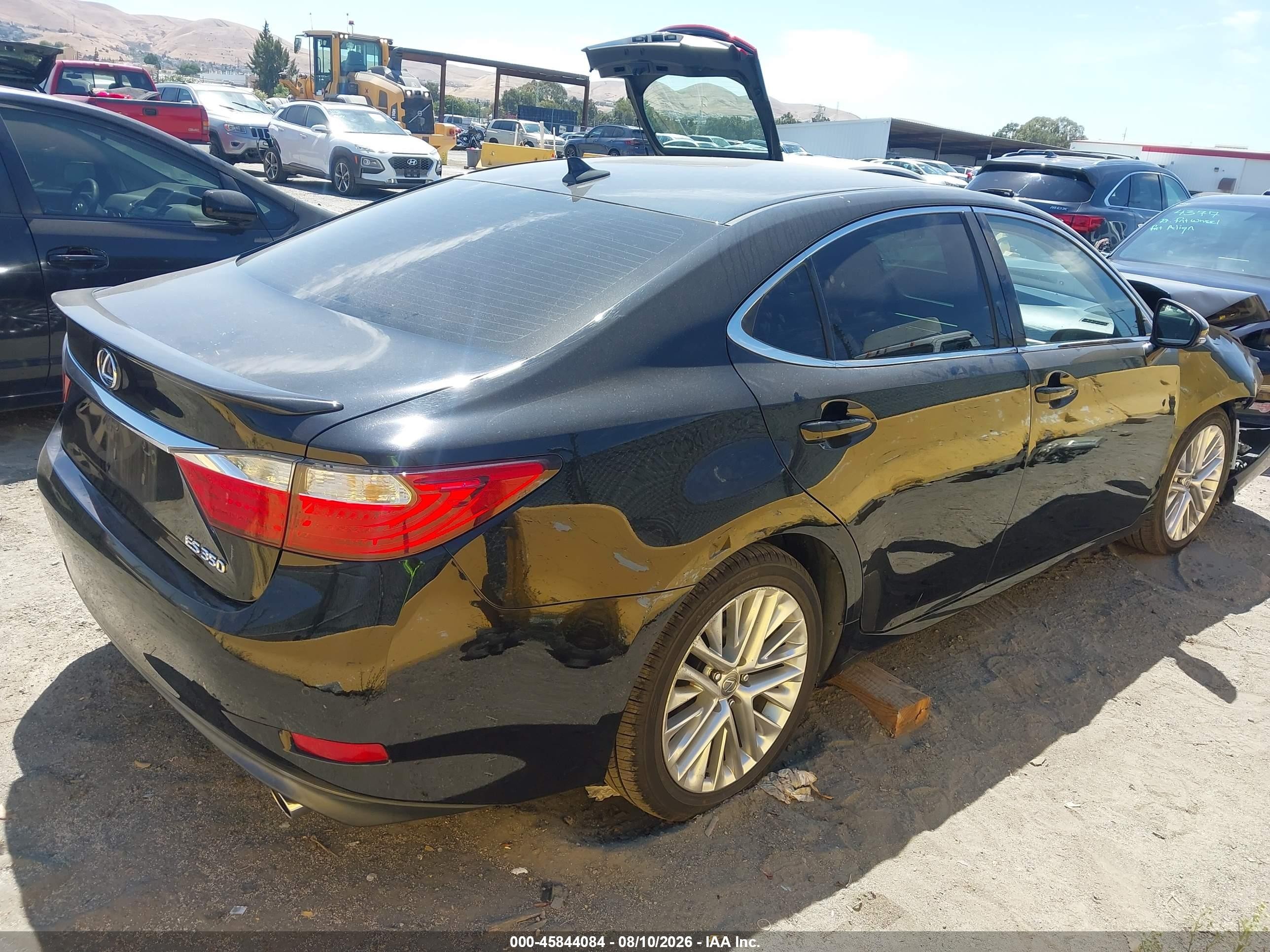 2013 Lexus Es 350   Черный vin: JTHBK1GG7D2045618