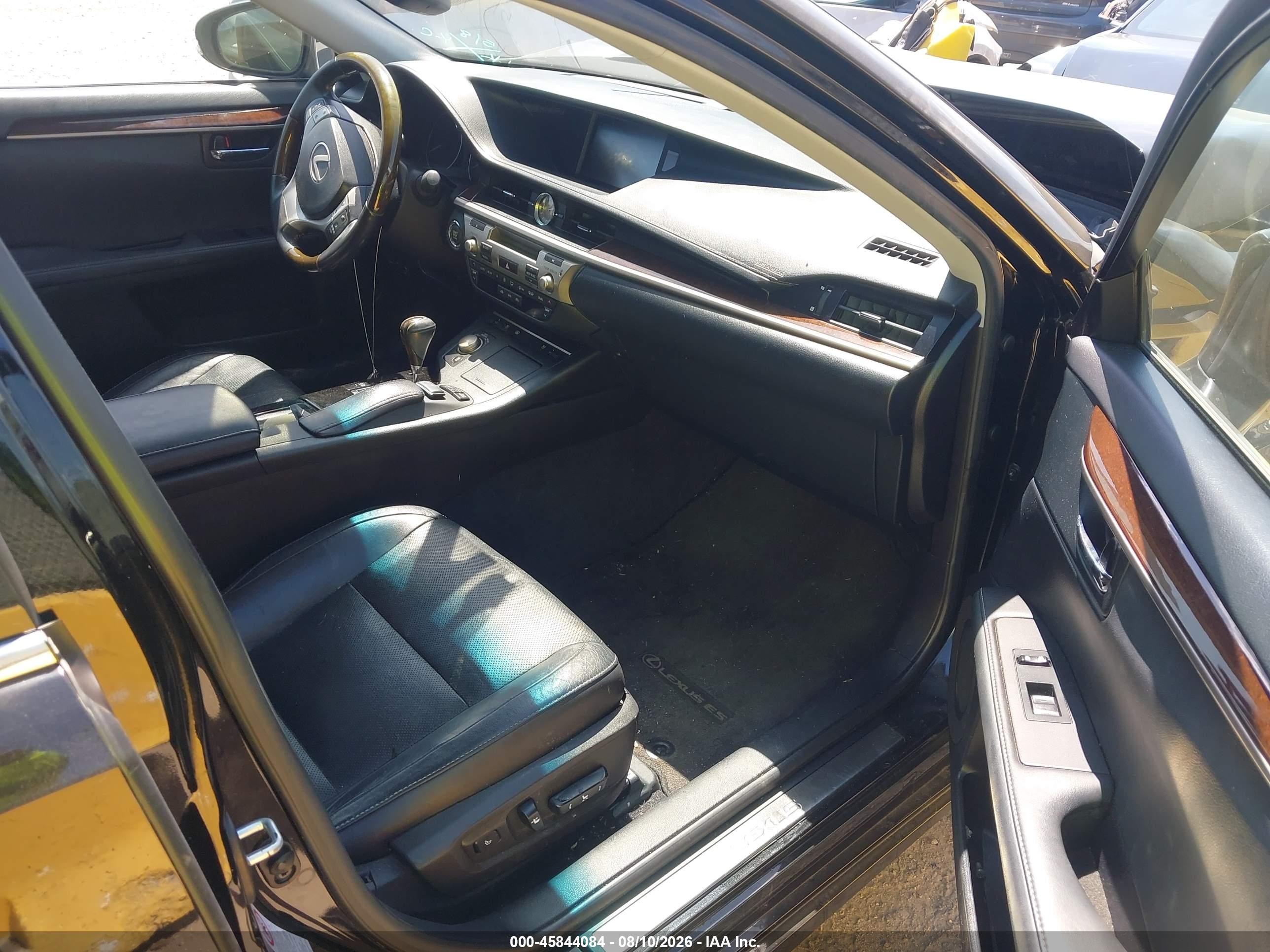 2013 Lexus Es 350   Черный vin: JTHBK1GG7D2045618